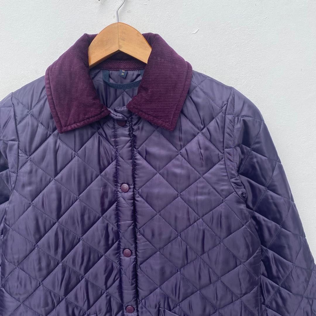 Lavenham LAVENHAM QUILTED JACKET SIZE 38 SMALL PURPLE Size US S / EU 44-46 / 1 - 3 Thumbnail