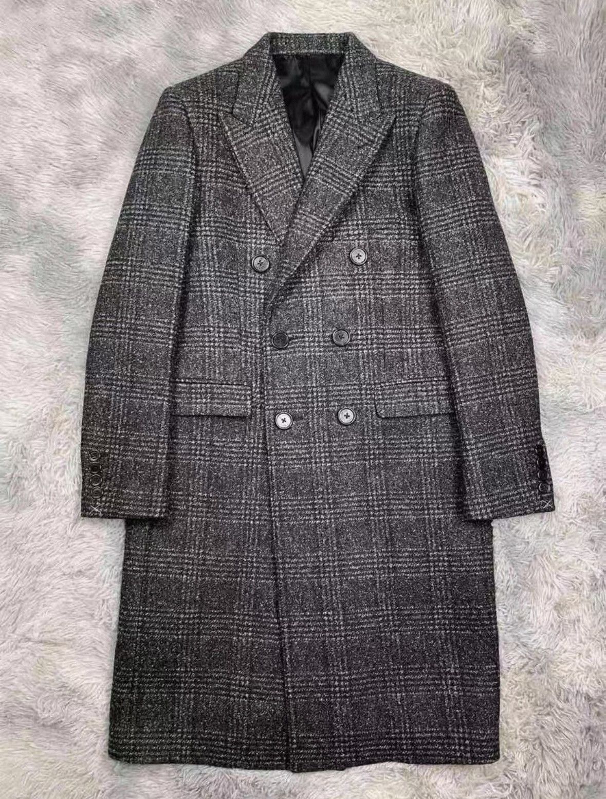 Celine CELINE by Hedi Slimane 2019 AW Runway Mac Chesterfield Coat