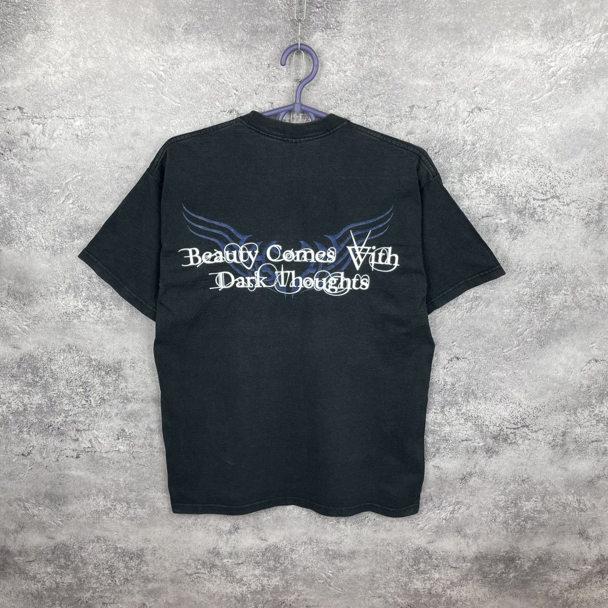 Band Tees Vintage Nightwish Once World Tour Rock Band T Shirt 2004 00s Size US M / EU 48-50 / 2 - 14 Thumbnail