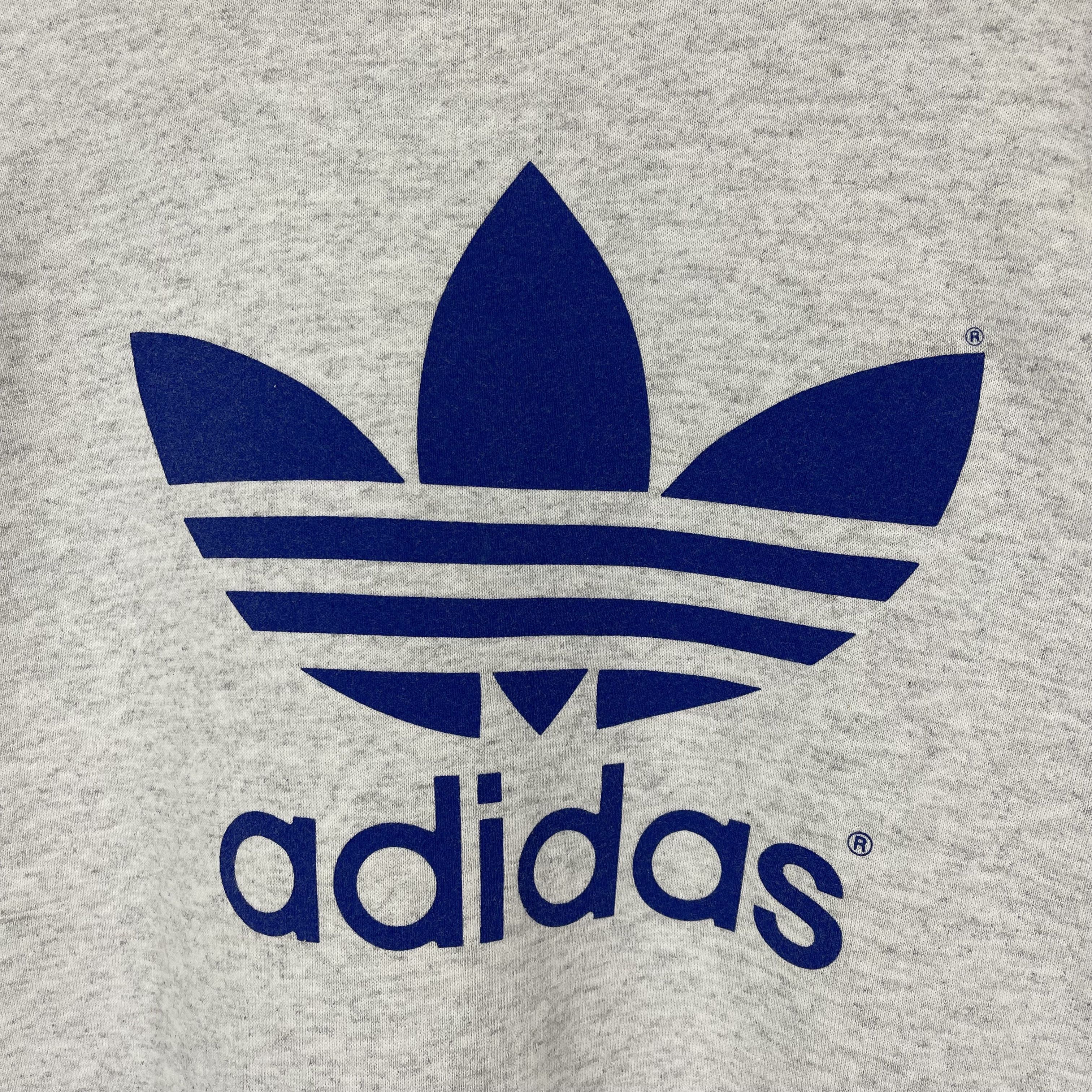 Adidas 80-90s Vintage ADIDAS Crew Neck Sweatshirt #1312/AT Size US L / EU 52-54 / 3 - 12 Thumbnail
