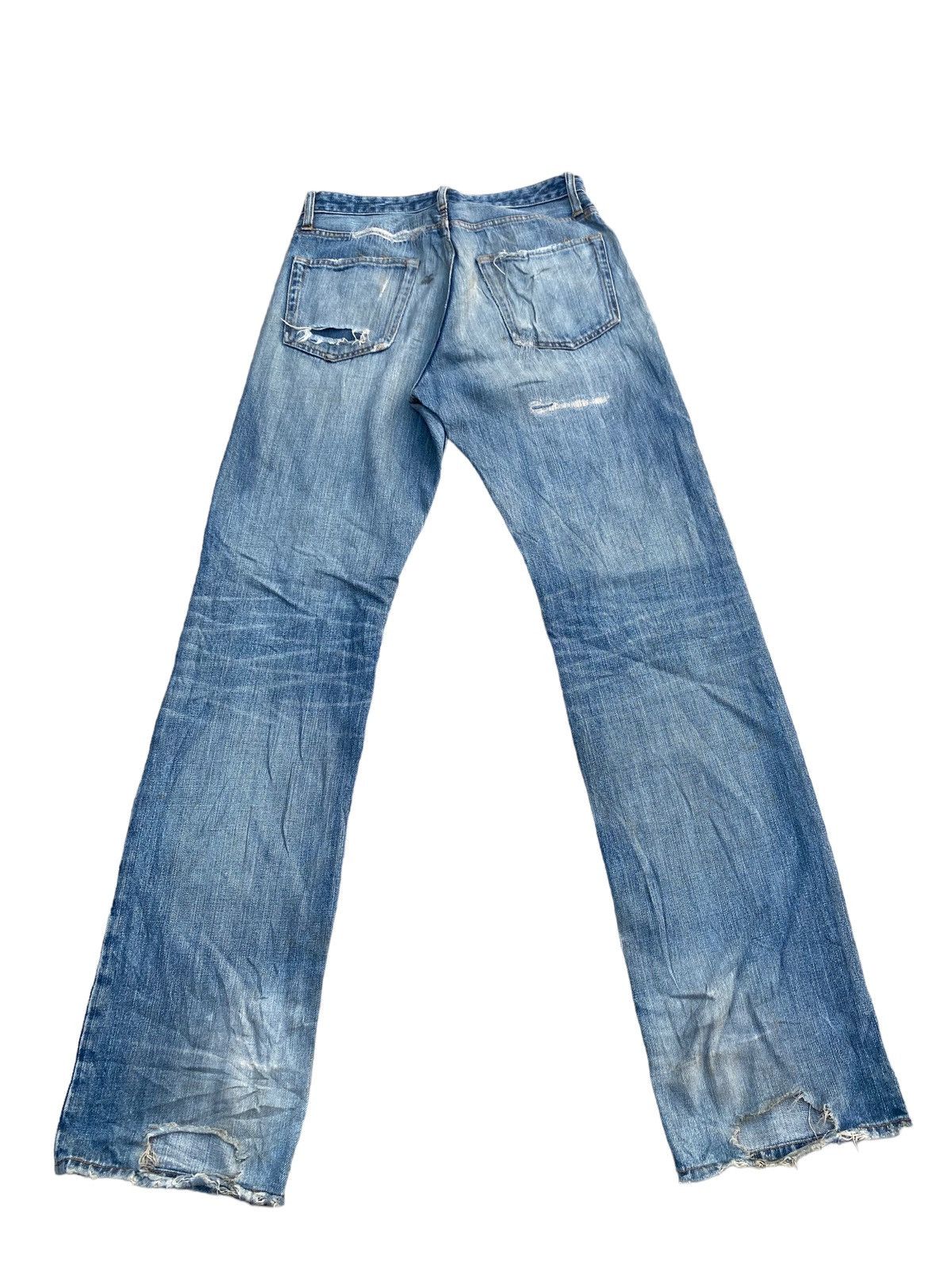 Johnbull Vintage John Bull Kurt Cobain Style Distressed Rework Pant Size US 30 / EU 46 - 2 Thumbnail