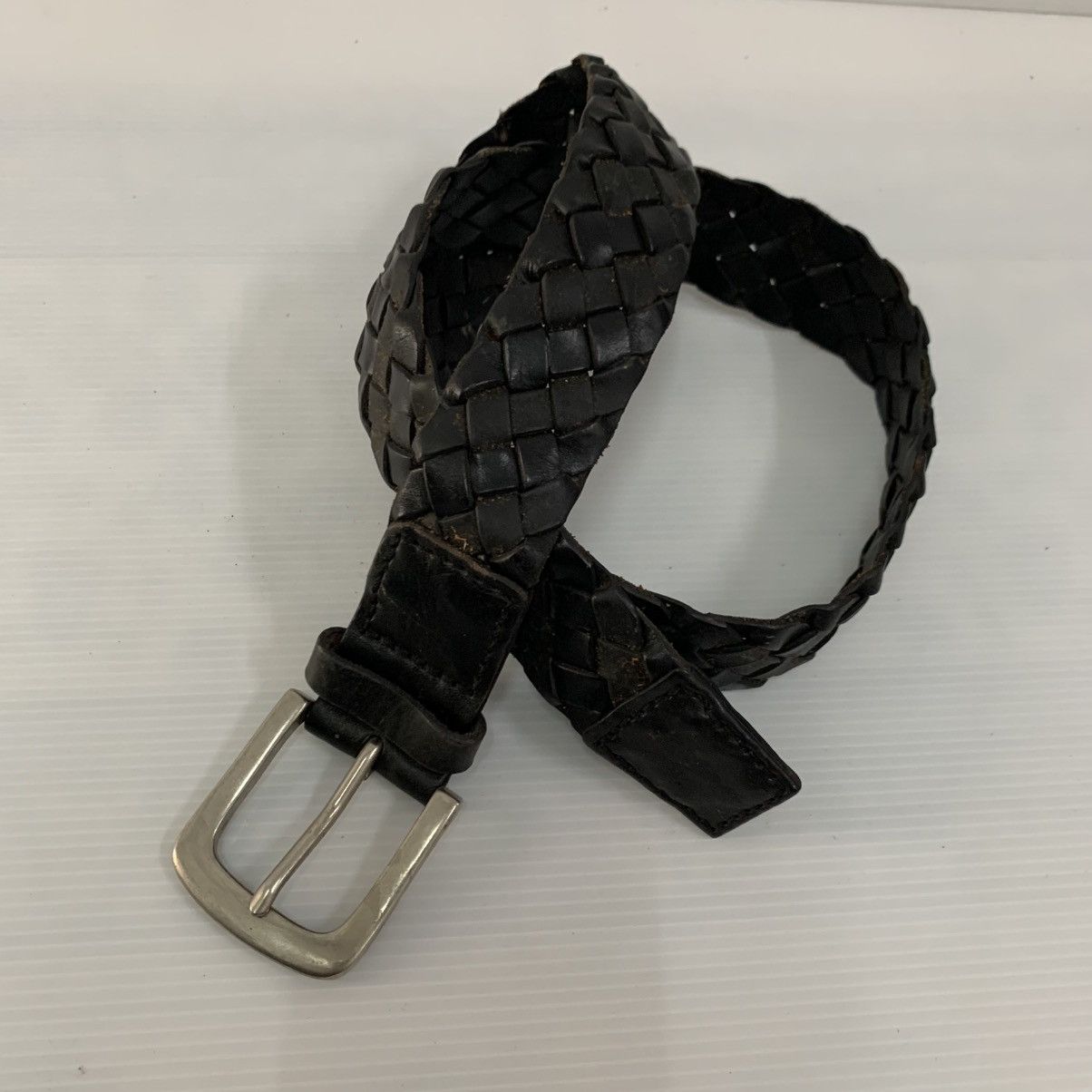 Vintage Leather Belts Size 40 - 1 Thumbnail