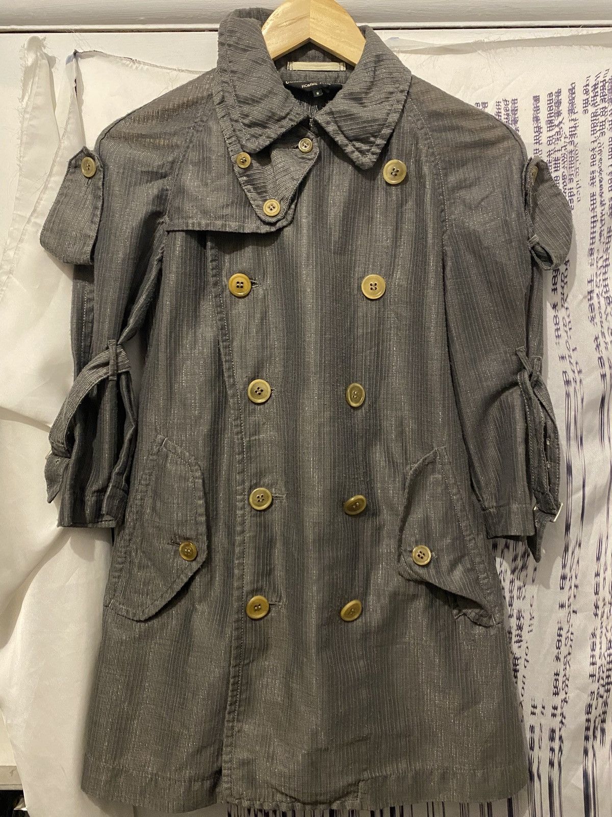 Comme Des Garcons Trench Coat | Grailed