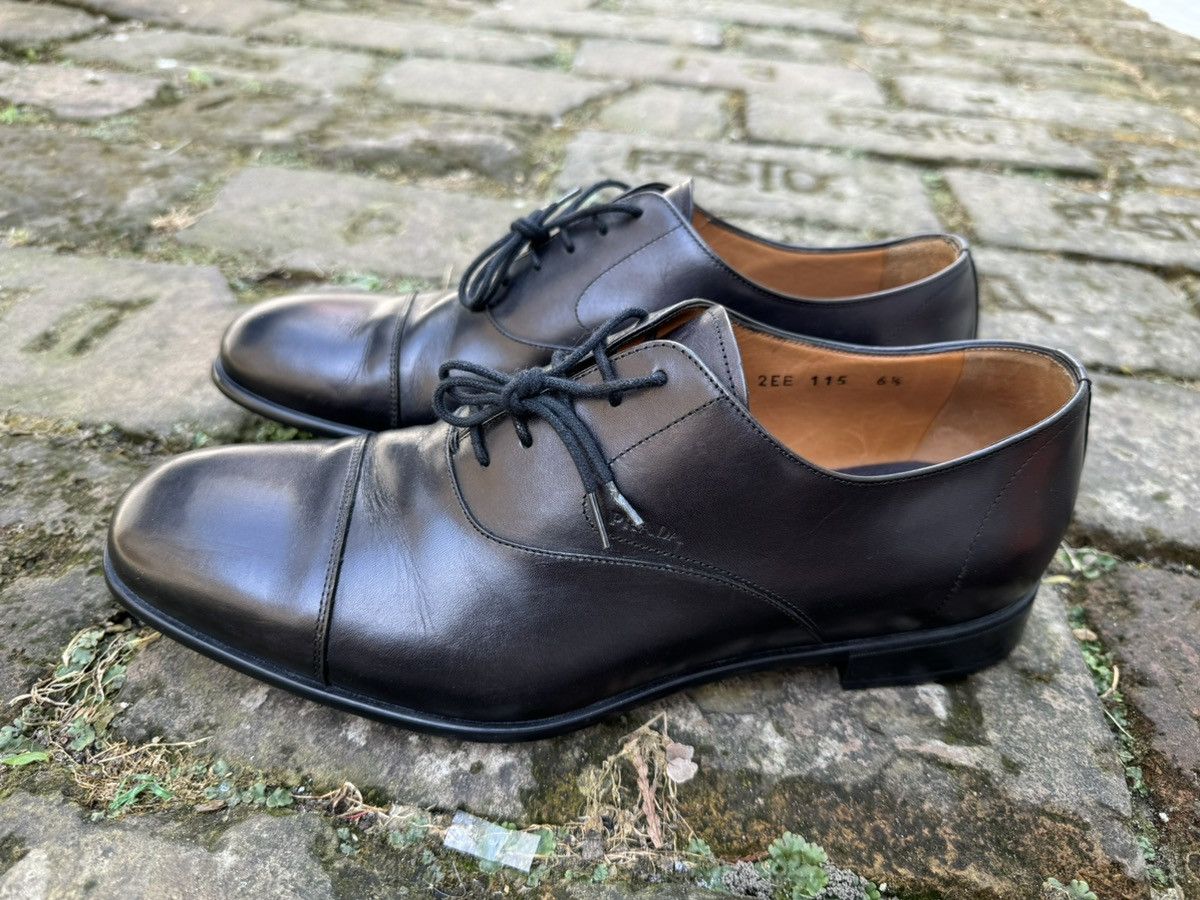 Prada Authentic💫Prada💫 (2EE 115) Dress Shoes Size US 8.5 / EU 41-42 - 4 Thumbnail