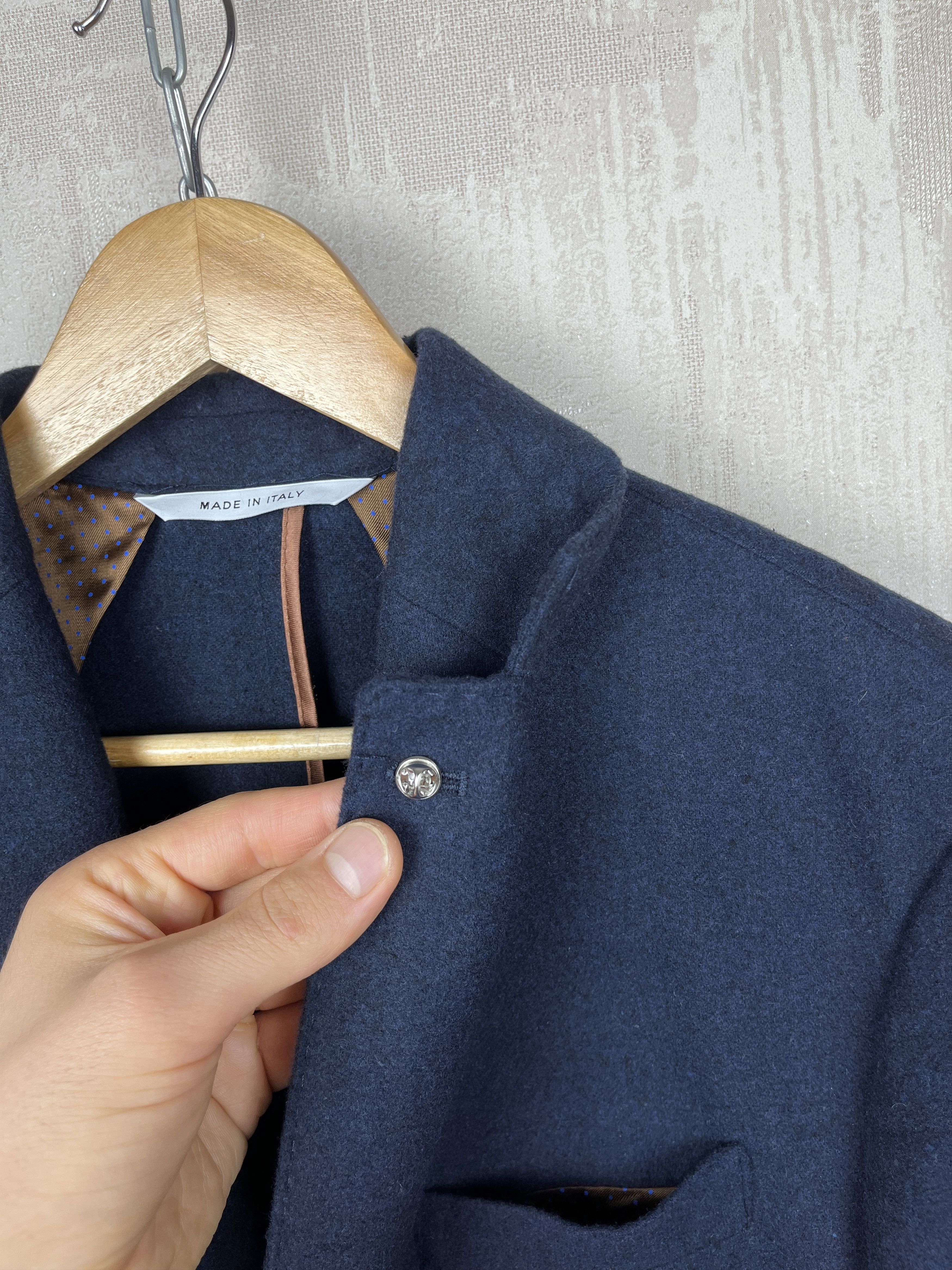 Other Linea Sartoriale Milano 80% Wool / 20% Cashmere Blazer Size US M / EU 48-50 / 2 - 6 Thumbnail