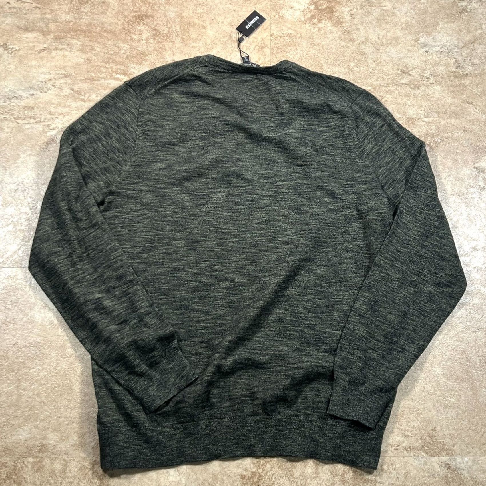 Express Express Men Sweater V-Neck Pullover XL Multicolor Size XL Size US XL / EU 56 / 4 - 4 Thumbnail