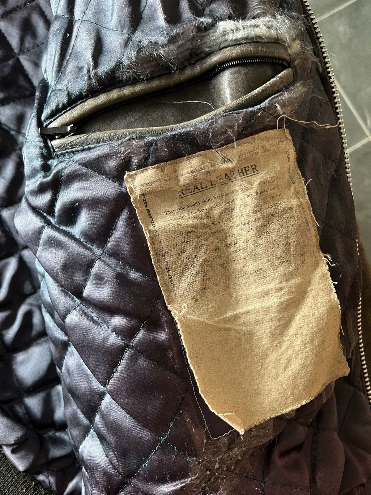 Lewis Leathers Lewis Leathers Vintage Leather Bomber Size US XL / EU 56 / 4 - 10 Thumbnail