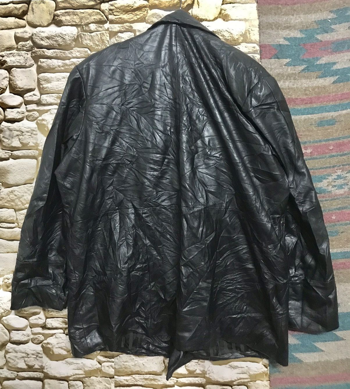 Pierre Balmain Pierre Balmain Paris Leather Jacket Size US XL / EU 56 / 4 - 2 Thumbnail