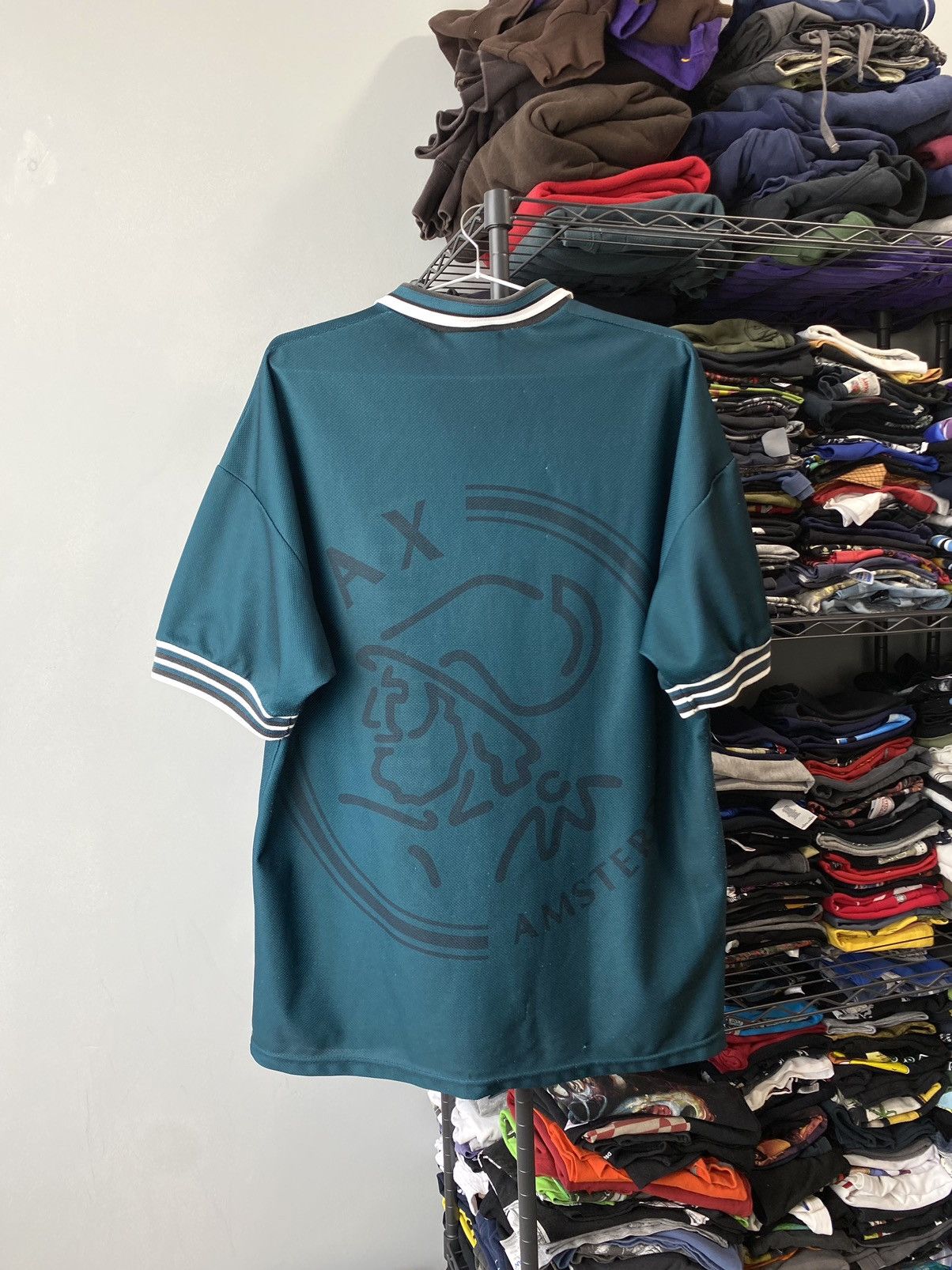 Umbro Rare! 1995 1996 Vintage Umbro Ajax Soccer Jersey T Shirt Size US L / EU 52-54 / 3 - 12 Thumbnail