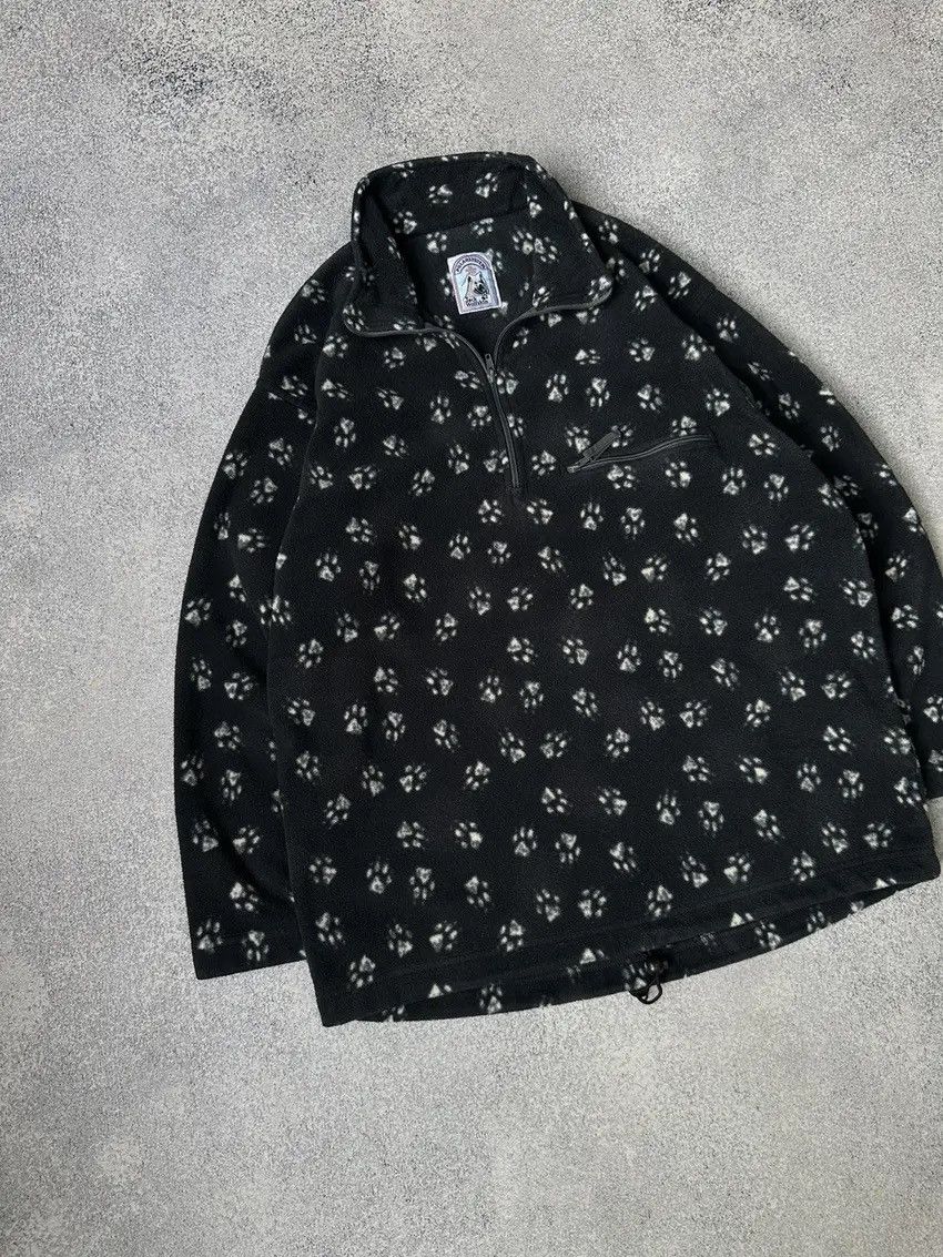 Jack Wolfskin Vintage Jack Wolfskin Multilogo Fleece Sweatshirt Size US M / EU 48-50 / 2 - 2 Thumbnail