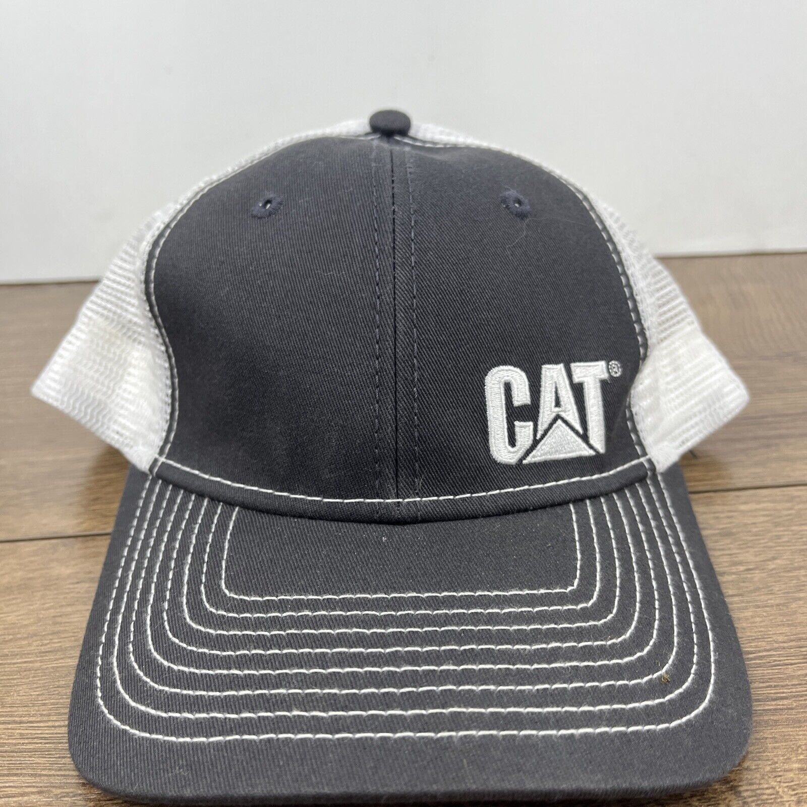 Other CAT Hat CAT Construction Hat Black Hat Adjustable Adult Size Size ONE SIZE - 5 Thumbnail