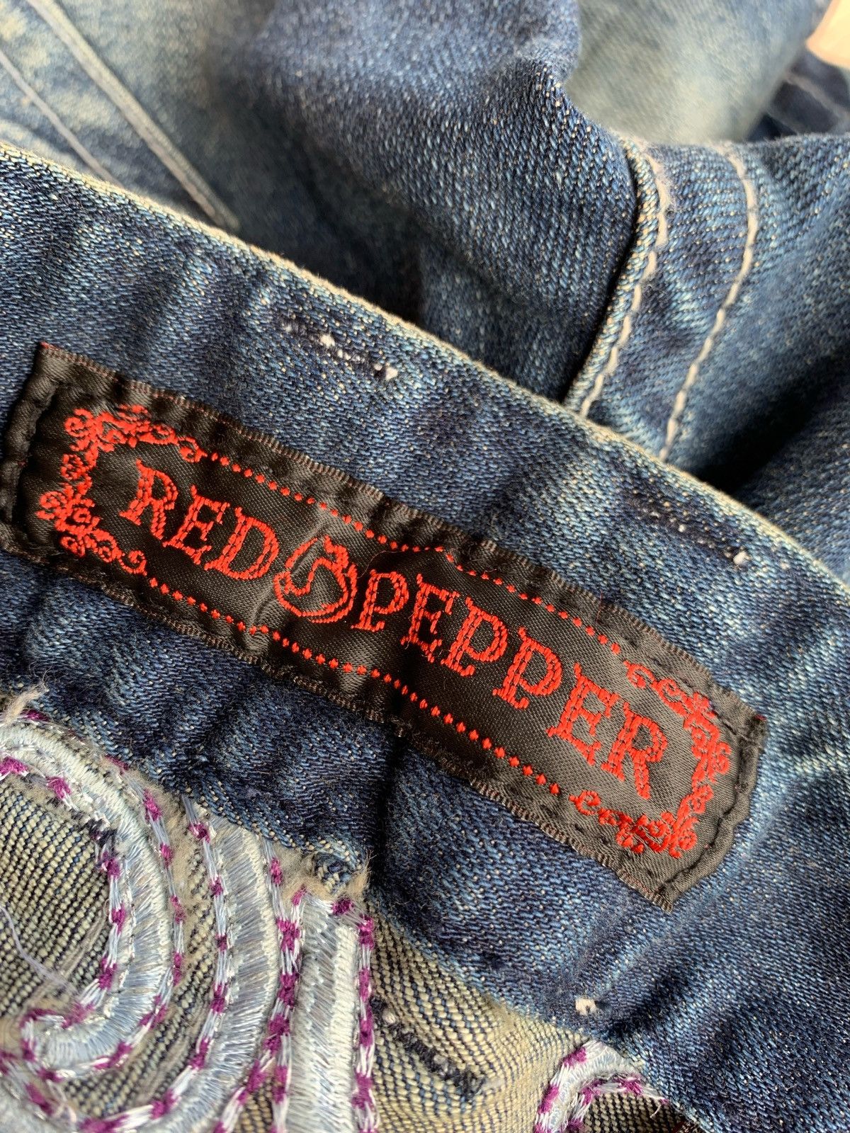 Hysteric Glamour × If Six Was Nine × Japanese Brand Red Pepper Ifsixwasnine Lgb style Jeans Size US 31 - 8 Thumbnail