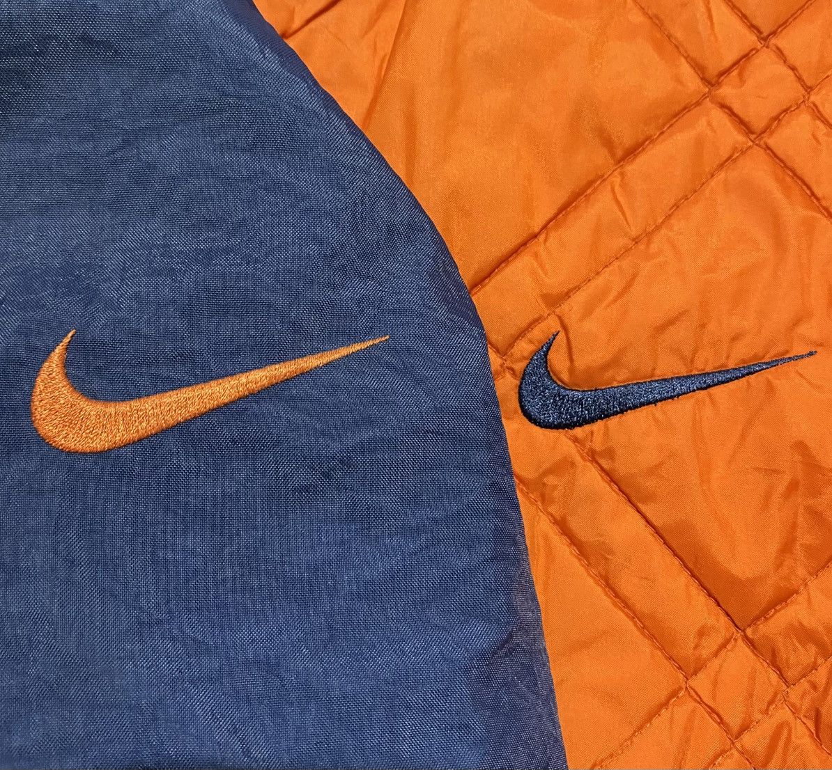 Nike Vintage 90s Nike Reversible Puffer Jacket Size US XL / EU 56 / 4 - 5 Thumbnail