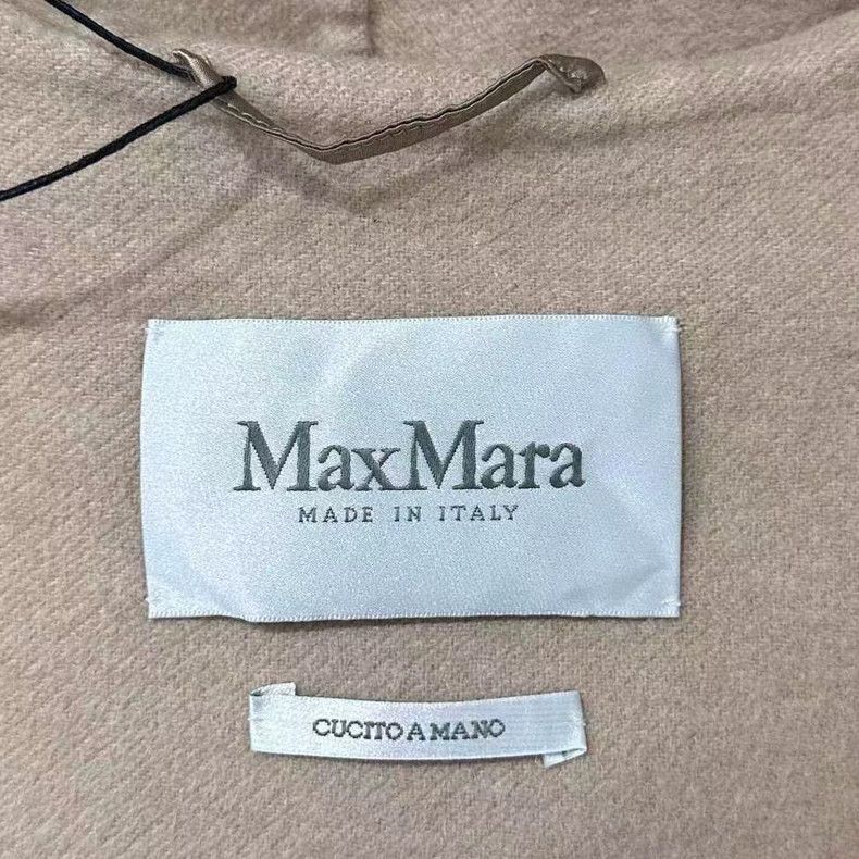 Max Mara Max Mara Oatmeal Long Bathrobe Coat Size S / US 4 / IT 40 - 4 Thumbnail