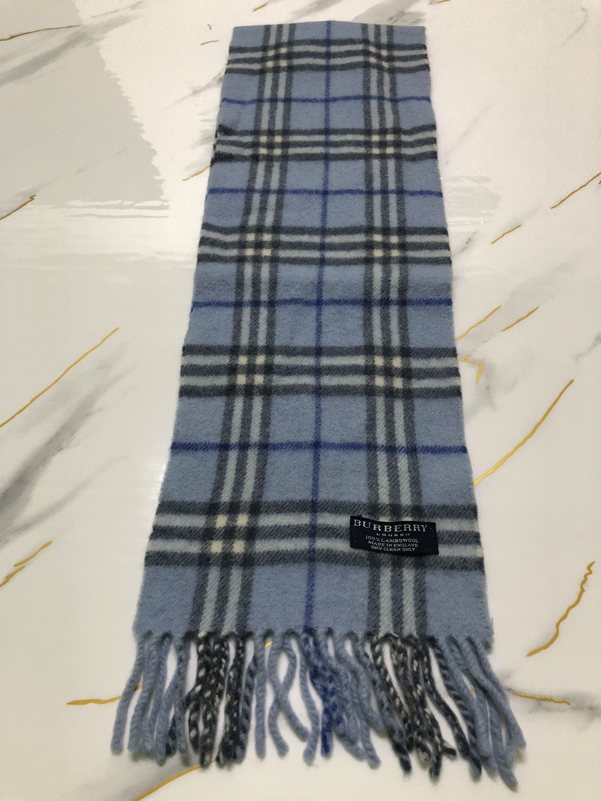 Burberry Vintage Burberry Muffler Scarf Size ONE SIZE - 5 Thumbnail