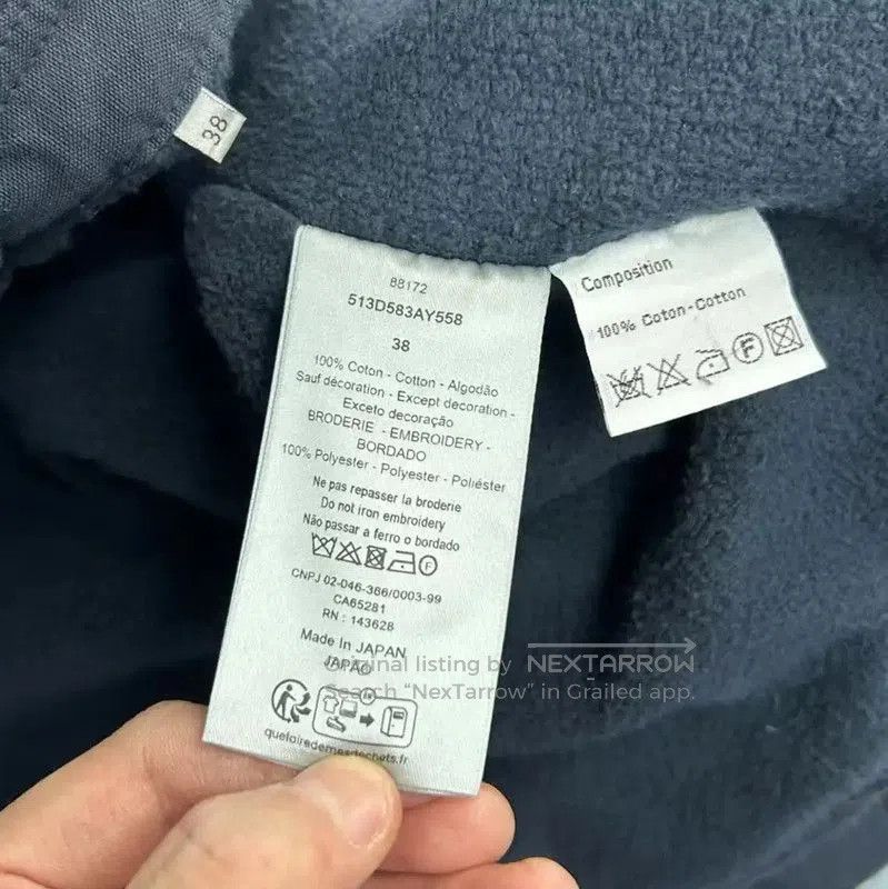 Dior Dior Blue Cotton Spring Autumn Men's Coat . Size US M / EU 48-50 / 2 - 5 Thumbnail