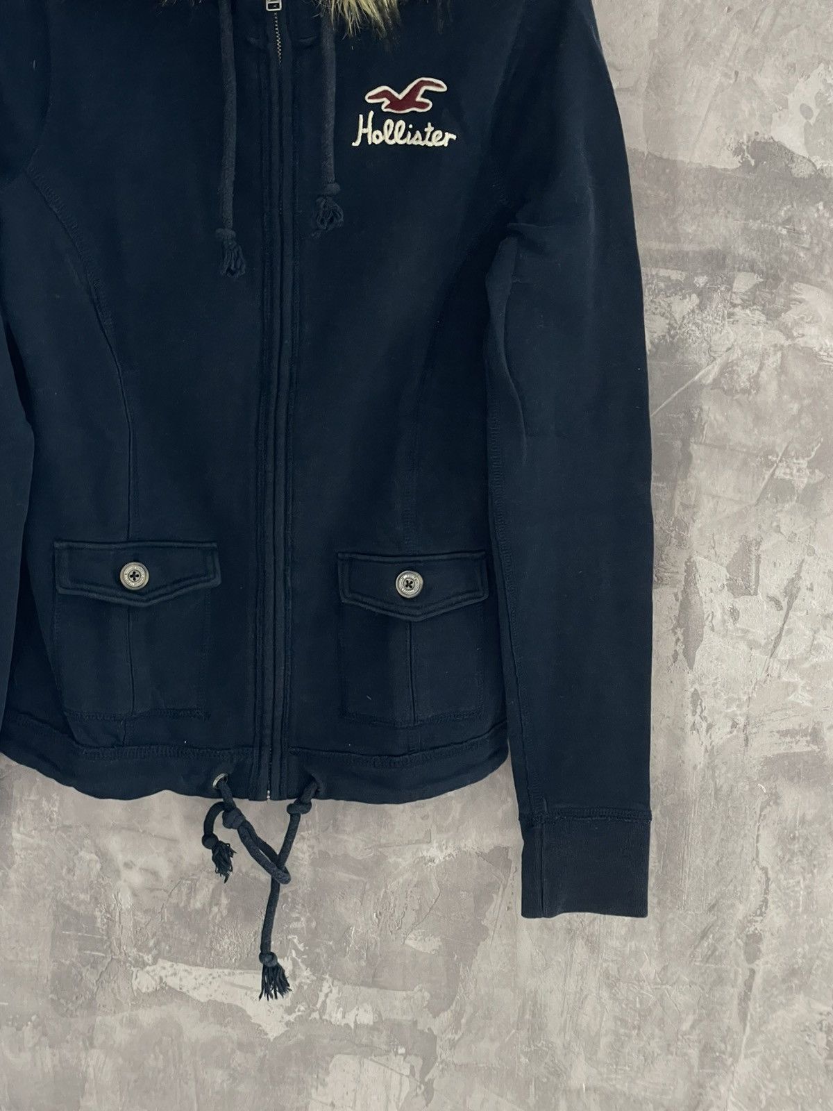 Hysteric Glamour × Le Grande Bleu (L.G.B.) Y2K Glam IfSixWasNine LGB Style Fur Hollister Hoodie Size S / US 4 / IT 40 - 6 Thumbnail