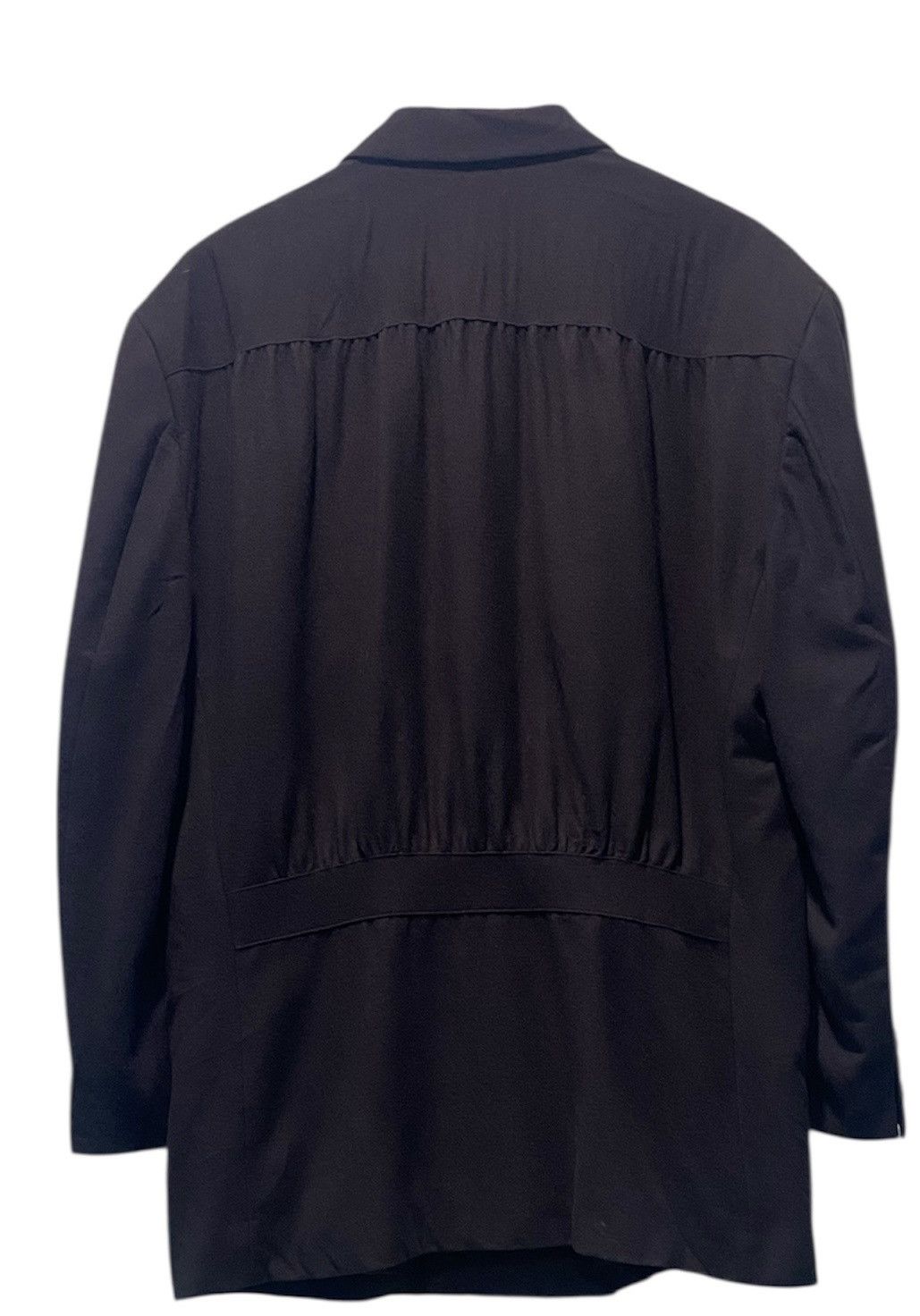 Issey Miyake Archive 80’s Issey Miyake Double Breasted Coat Wool Jacket Size US XL / EU 56 / 4 - 3 Thumbnail