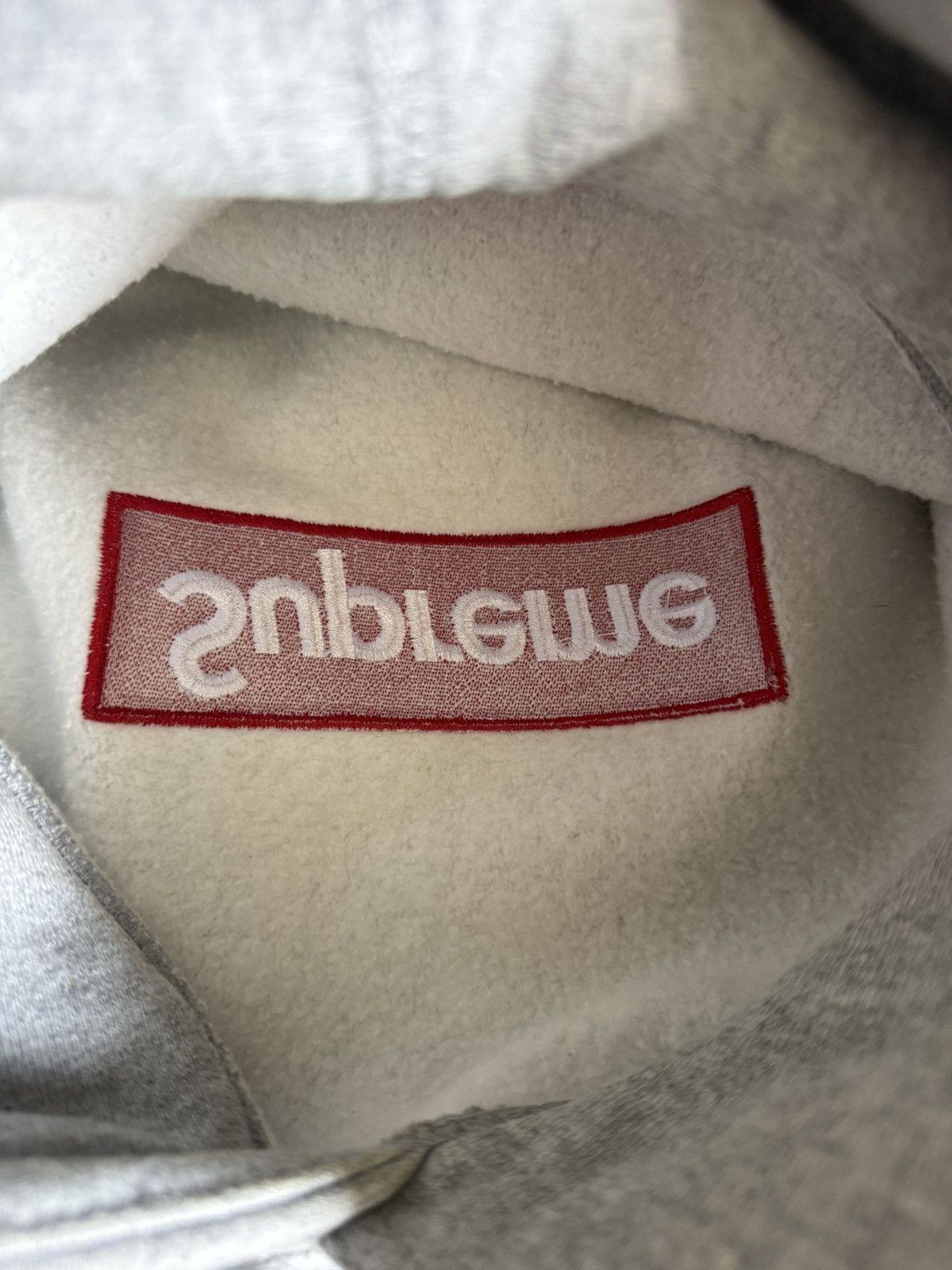 Supreme Supreme Box Logo Hoodie (FW16) Heather Grey Sz M *WORN 1X* Size US M / EU 48-50 / 2 - 5 Thumbnail