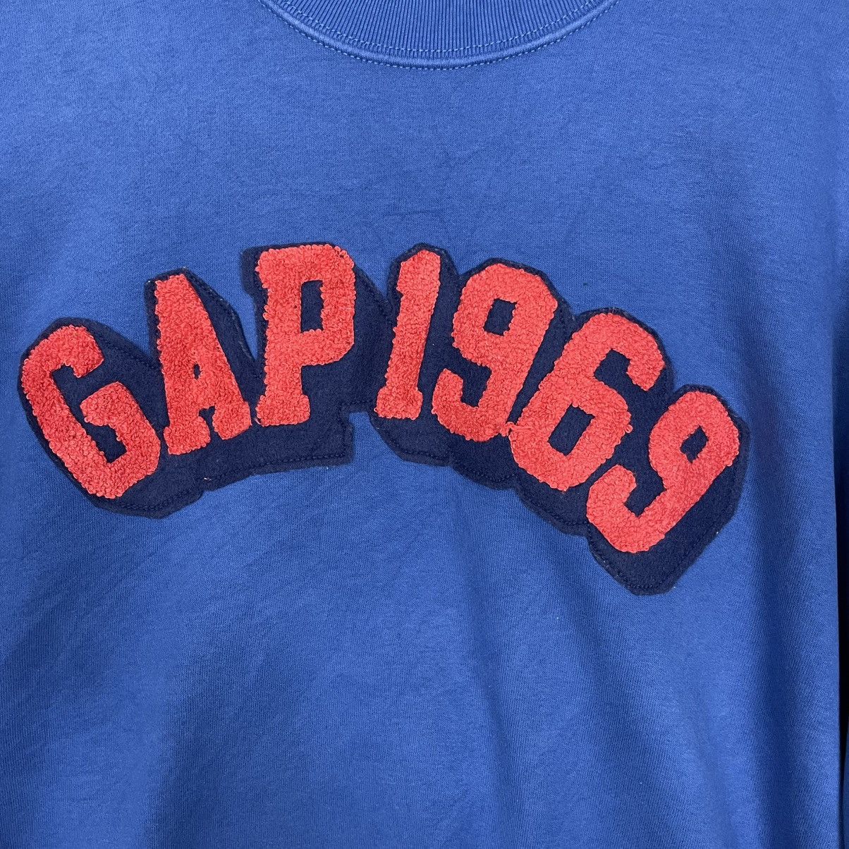 Gap Gap 1969 Big Logo Crewneck Sweatshirt Size US XL / EU 56 / 4 - 10 Thumbnail