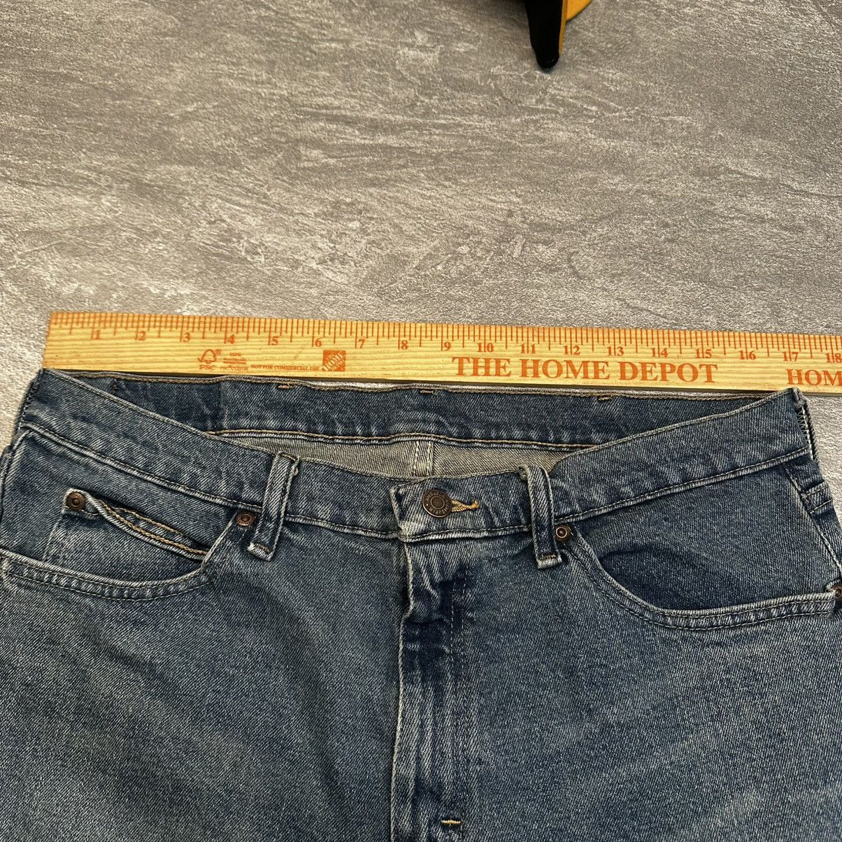 Vintage × Wrangler Vintage Wrangler Jorts Denim Shorts Mid Blue Baggy Relaxed Size US 34 / EU 50 - 6 Thumbnail