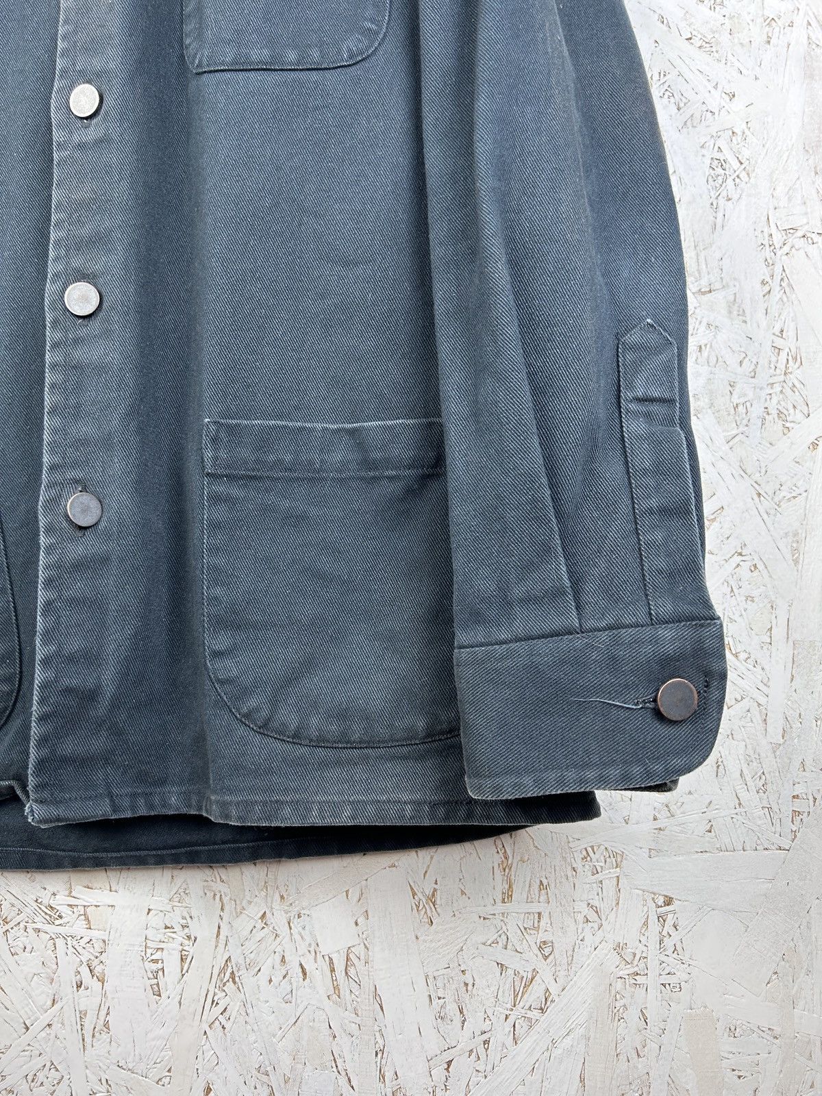 Schnaydermans Schnaydermans Overdyed Overshirt Grey Size L Size US L / EU 52-54 / 3 - 3 Thumbnail