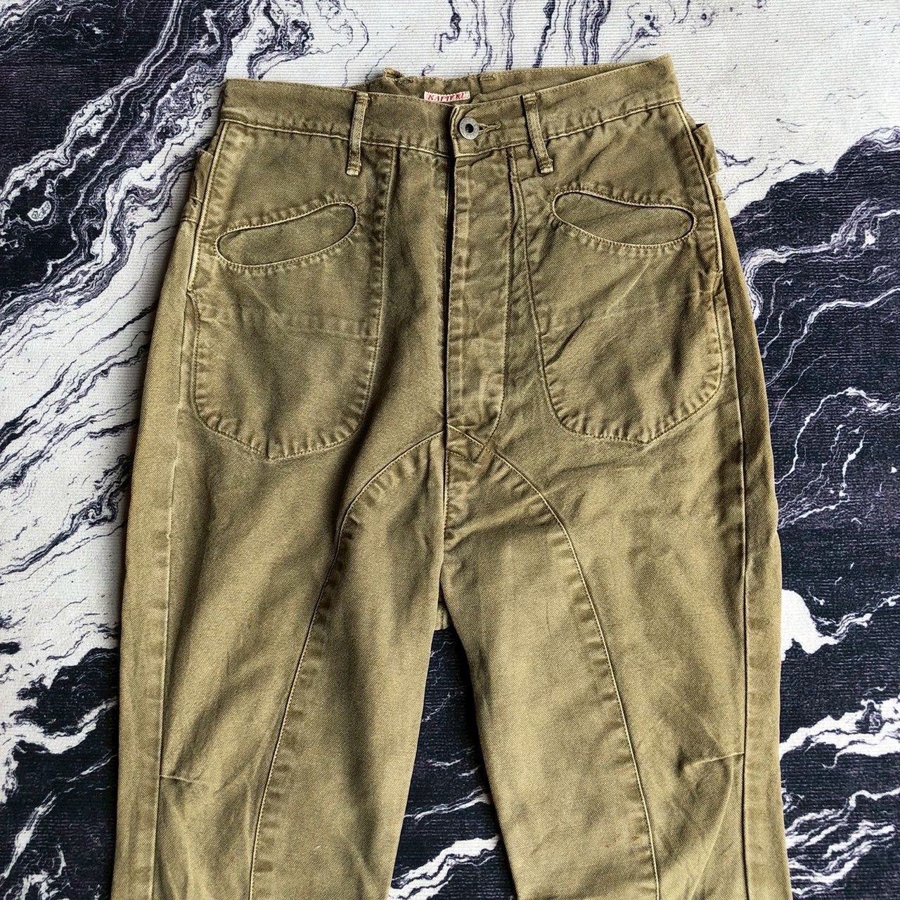 Kapital Vintage Kapital Canvas Work Pants Size US 27 - 3 Thumbnail