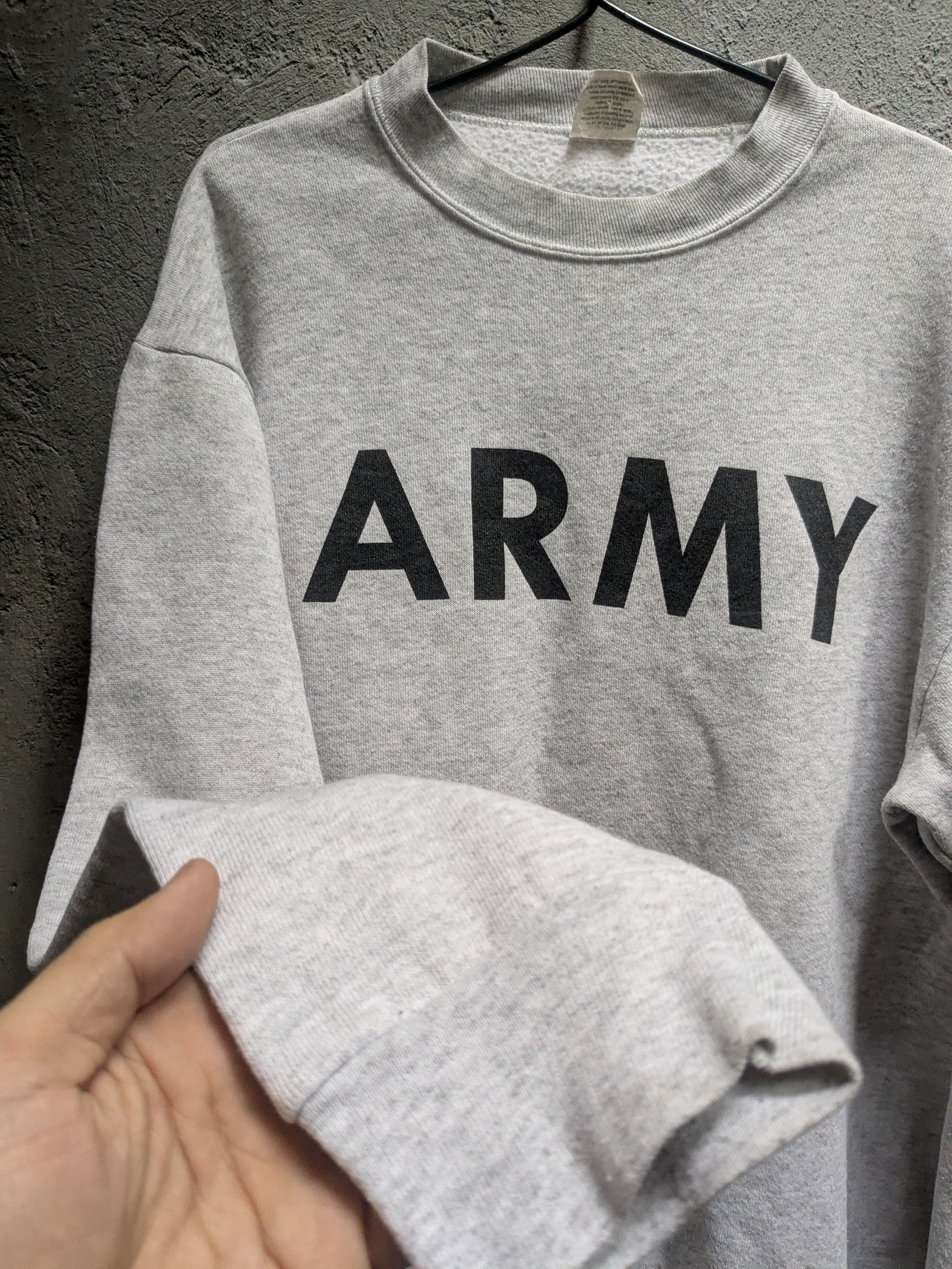 Vintage USA military army sweater vintage 80's made in USA Size US M / EU 48-50 / 2 - 3 Thumbnail