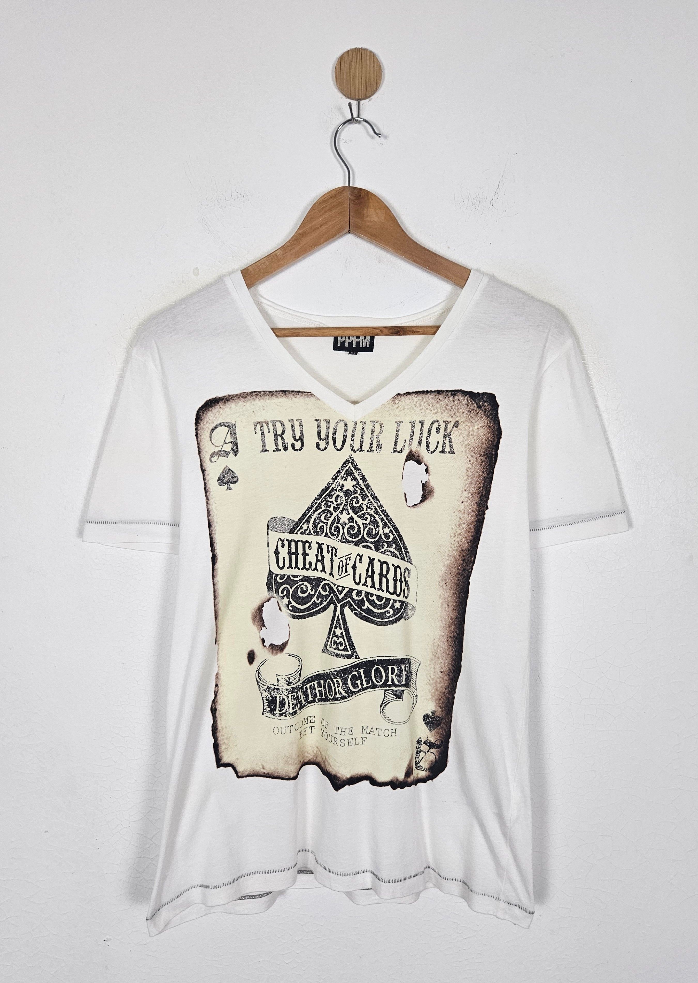 PPFM PPFM DEATH OR GLORY punks spade Tee shirt Size US M / EU 48-50 / 2 - 1 Thumbnail