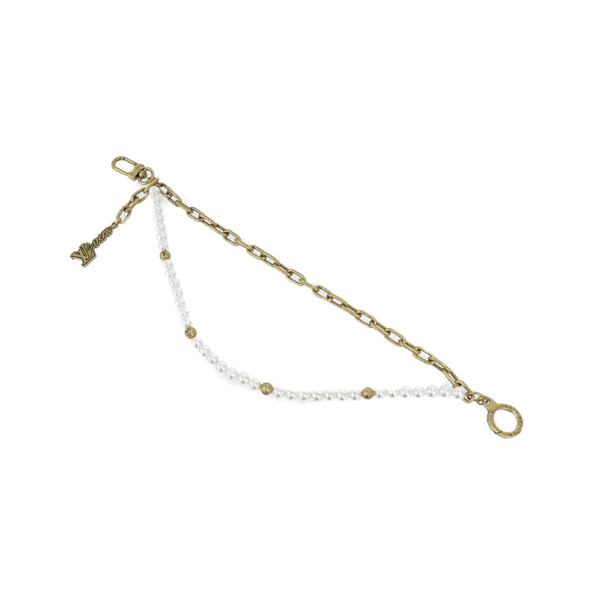 Louis Vuitton Accessory Bag Charm Chain Belt Pearl M01689