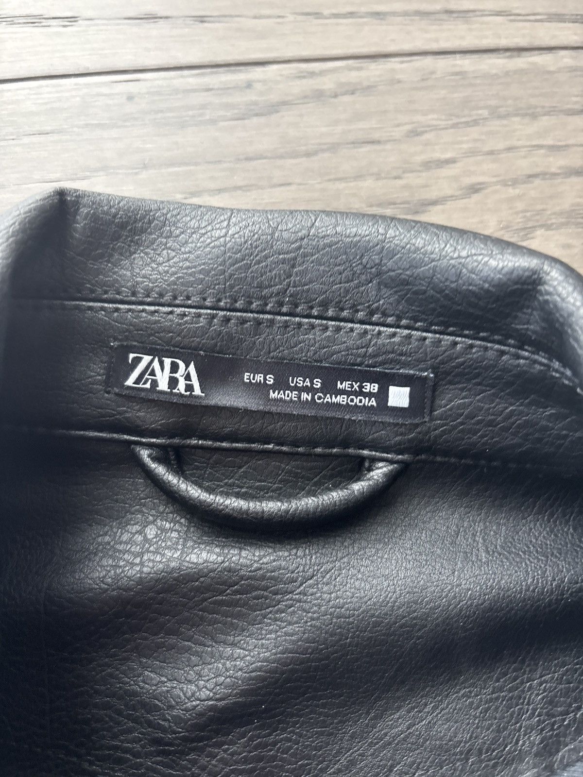 Zara Leather Jacket Size US S / EU 44-46 / 1 - 3 Thumbnail