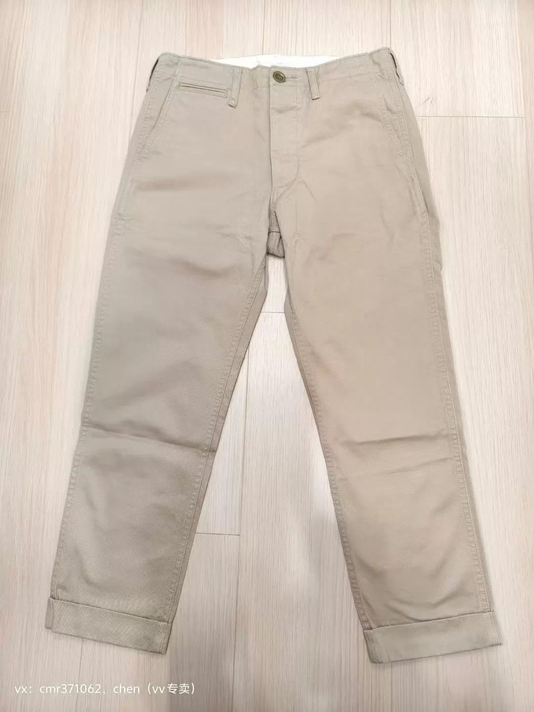 Visvim VISVIM 17SS HIGH WATER CHINO New Beige Size 1 Size US 30 / EU 46 - 1 Thumbnail