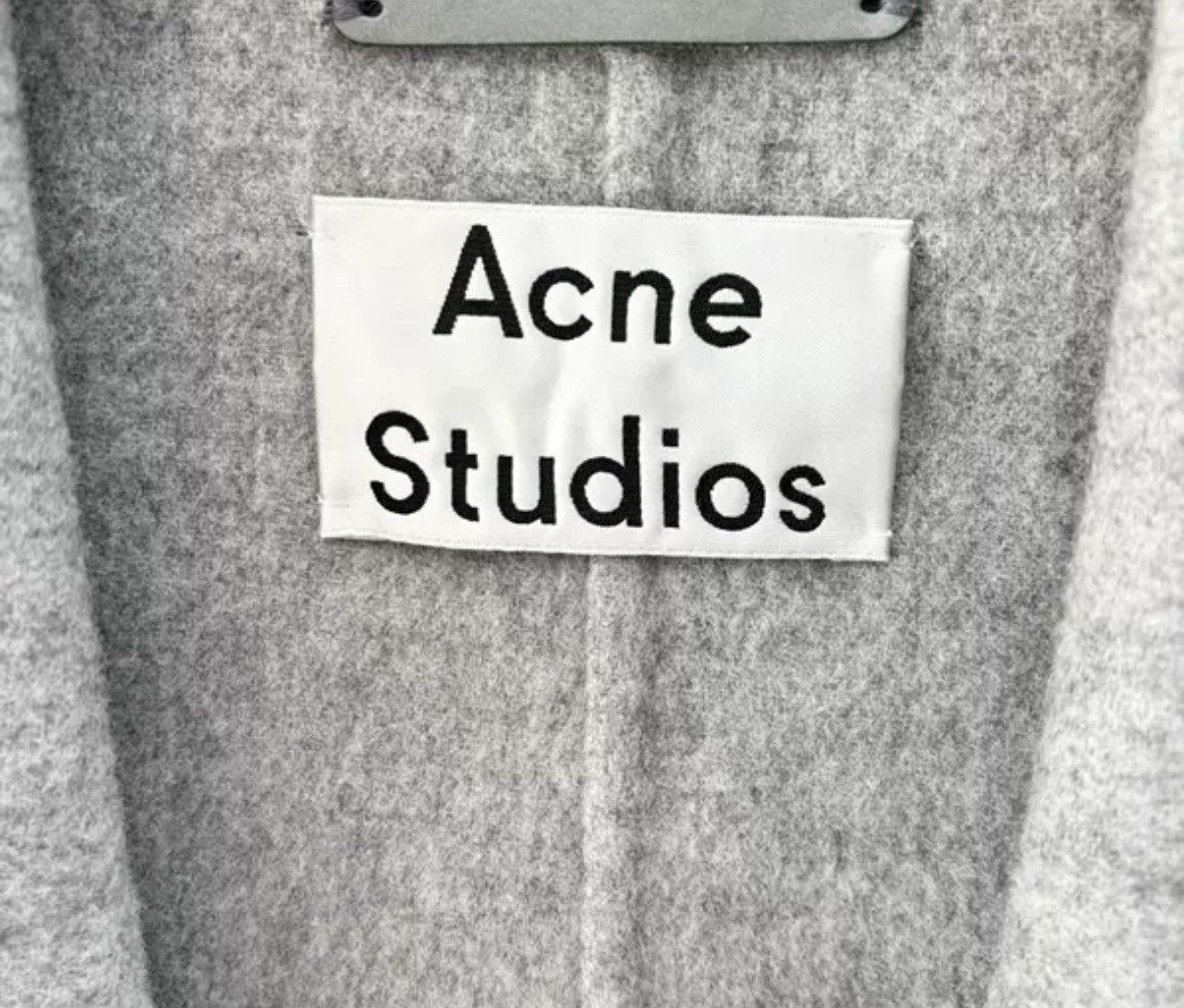 Acne Studios Acne studios Grey double-sided wool coat 2412-Nextarrow Size US S / EU 44-46 / 1 - 4 Thumbnail