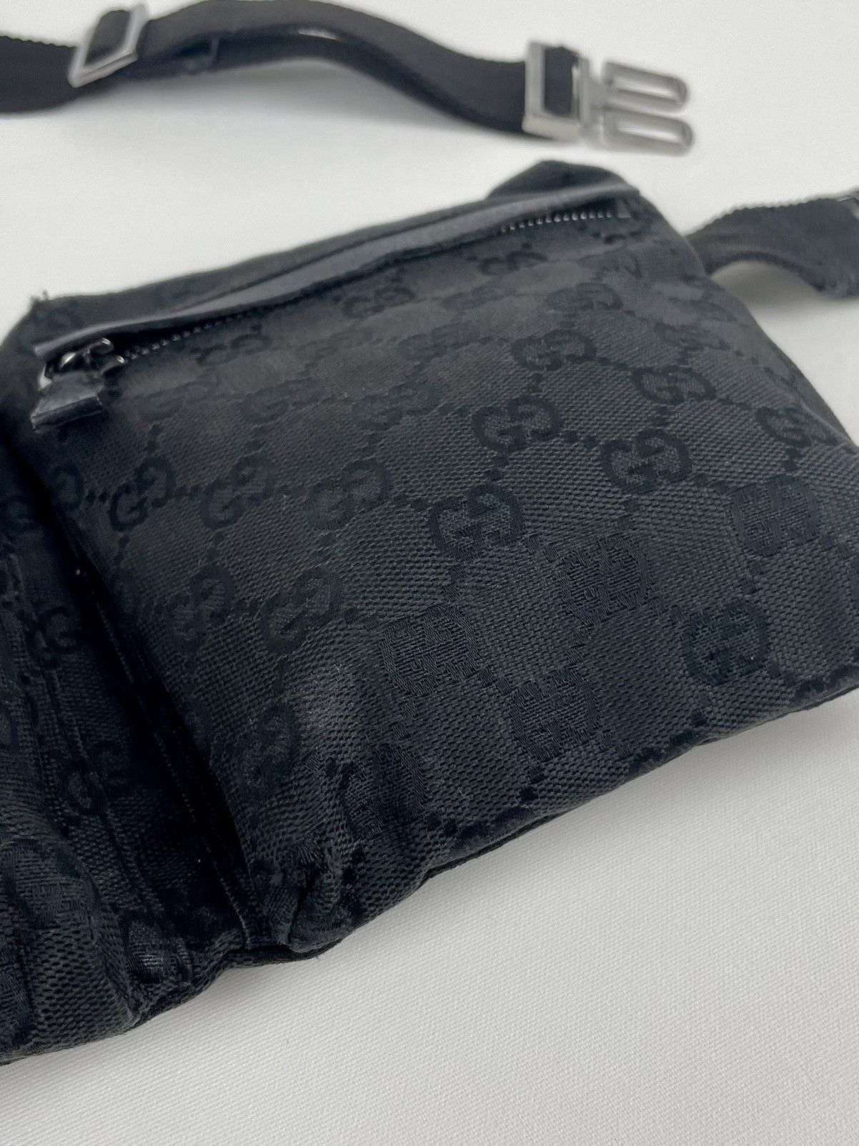 Gucci Gucci beltbag in Black canvas Size ONE SIZE - 11 Thumbnail