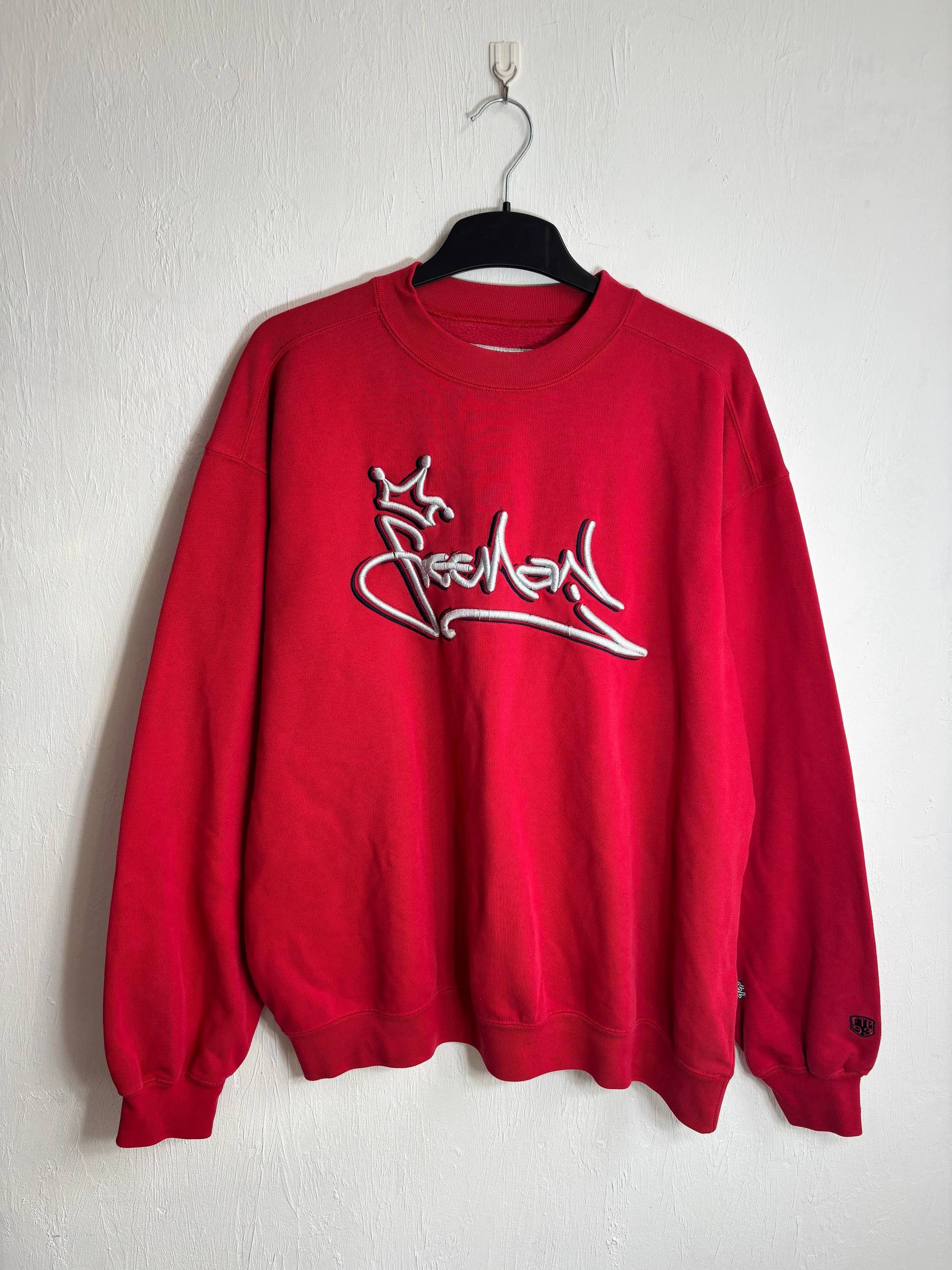 JNCO 00s RAP Vintage JNCO Style Boxy Skategang Thick Sweatshirt Size US L / EU 52-54 / 3 - 3 Thumbnail