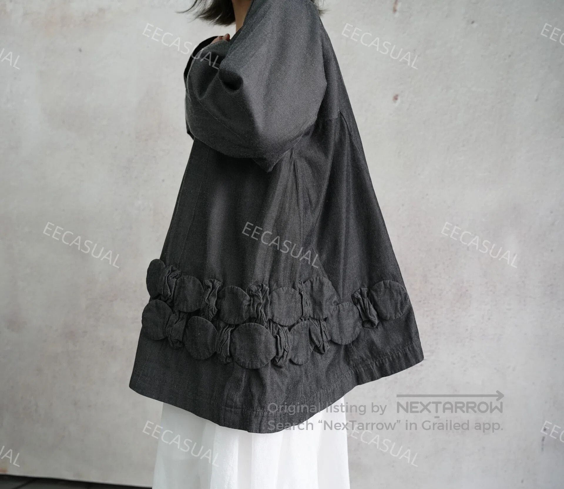 CDG by Comme des Garcons Gray CDG Oversized Bow A. Size M / US 6-8 / IT 42-44 - 4 Thumbnail