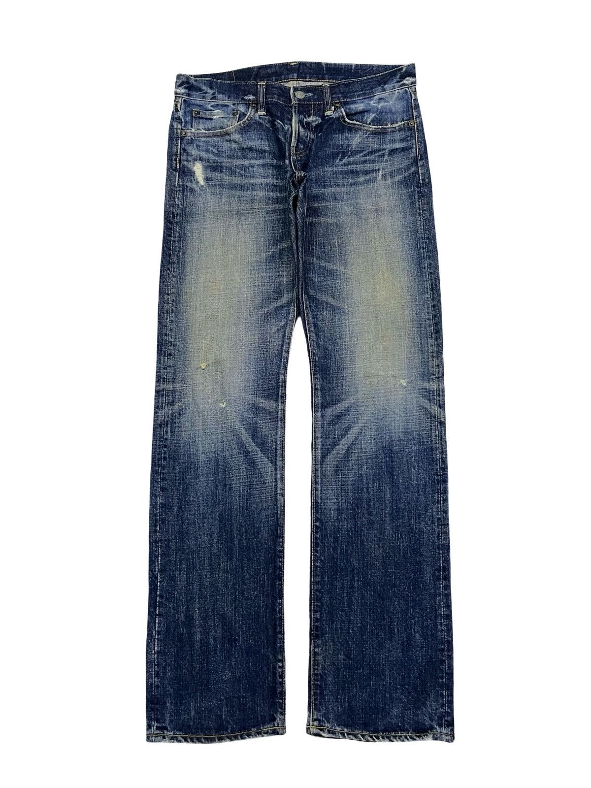 Eternal Vintage ETERNAL Japanese Denim | Vintage Faded Honeycomb Size US 33 - 2 Thumbnail