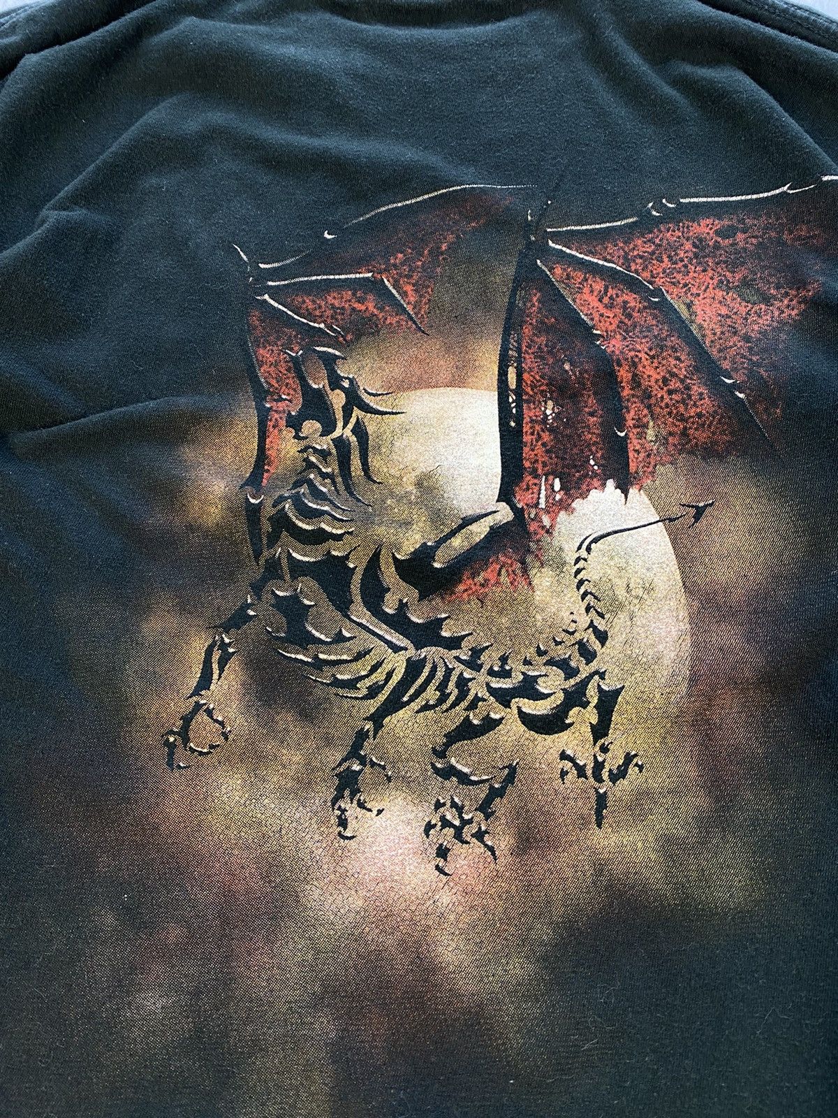 Vintage Vintage 90s Spiral Dragon Skeleton Big Logo Long Sleeve Size US L / EU 52-54 / 3 - 11 Thumbnail