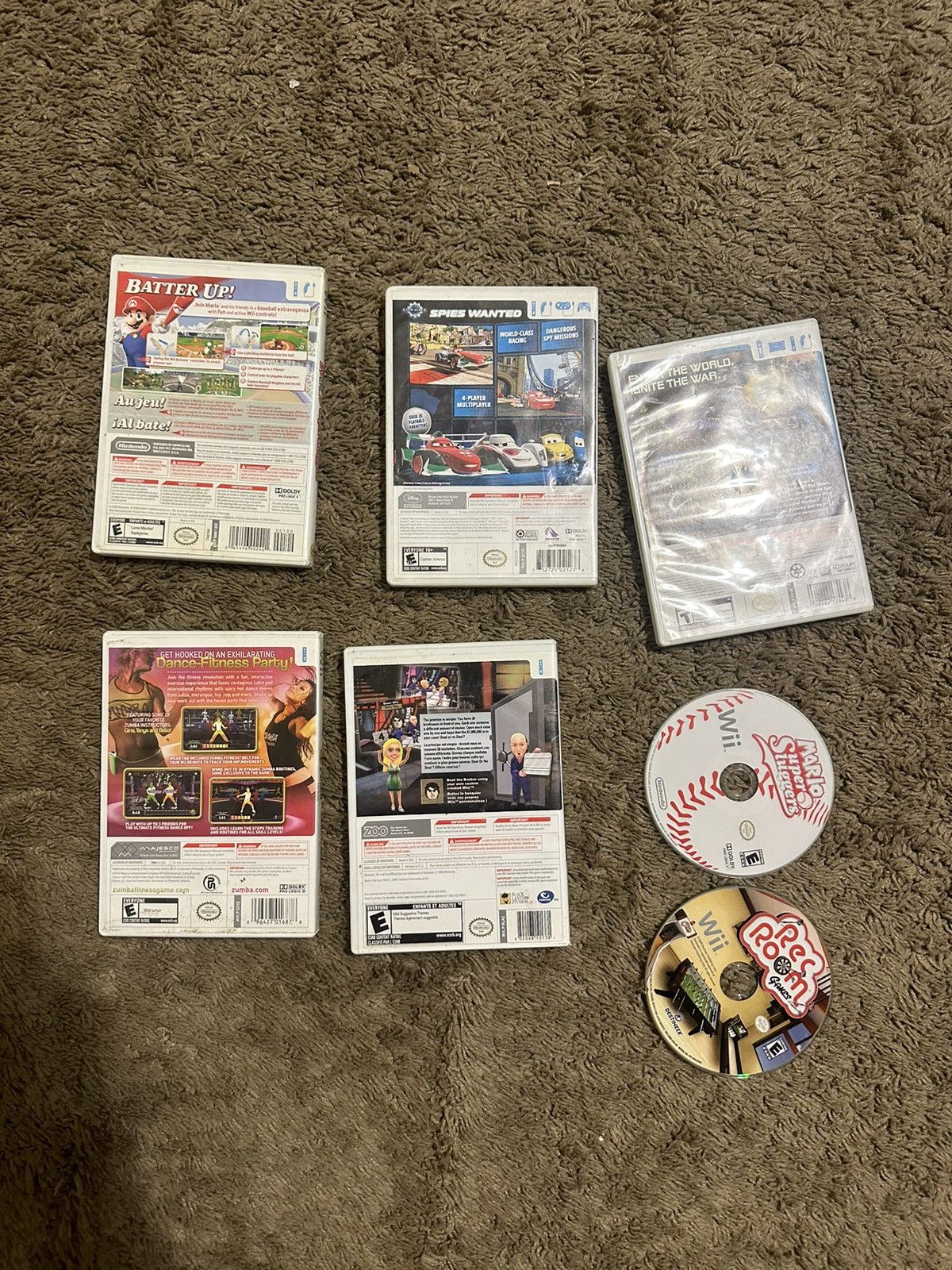 Nintendo × Vintage Vintage Nintendo Wii “7 games” 00s Size US L / EU 52-54 / 3 - 4 Thumbnail