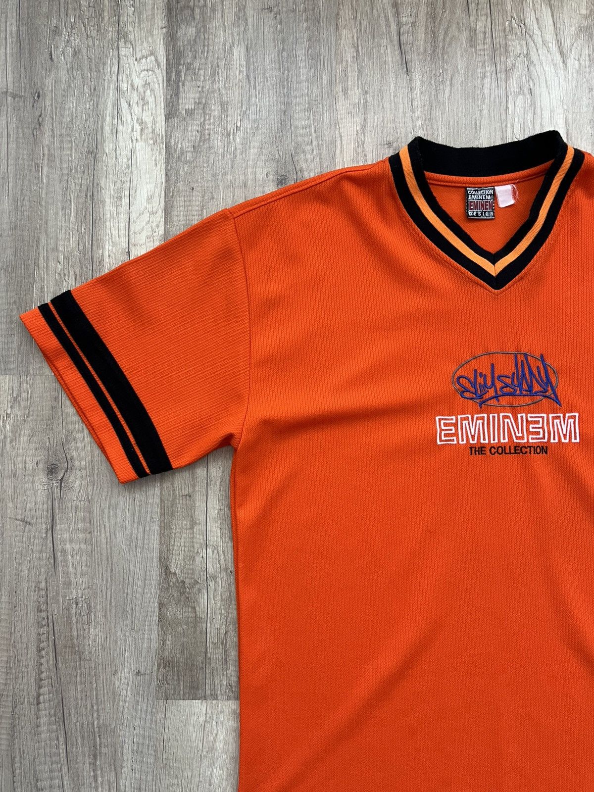Eminem × Vintage Eminem Design T-Shirt Orange Unisex Size L Size US L / EU 52-54 / 3 - 2 Thumbnail