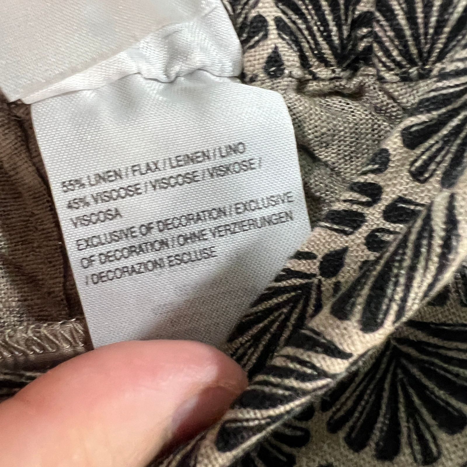Other Isaac Mizrahi Live! Regular Bridgehampton Linen Size 26" / US 2 / IT 38 - 9 Thumbnail