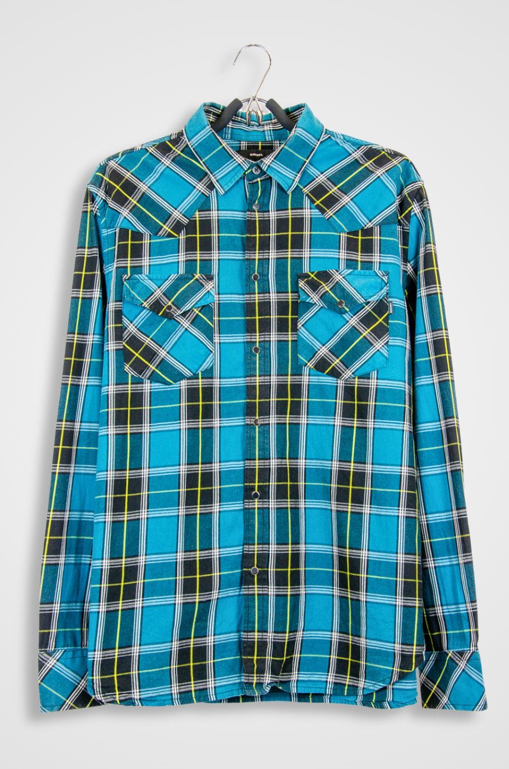 Diesel Diesel Plaid Flannel Shirt – Size XL (Made in India) Size US XL / EU 56 / 4 - 1 Thumbnail