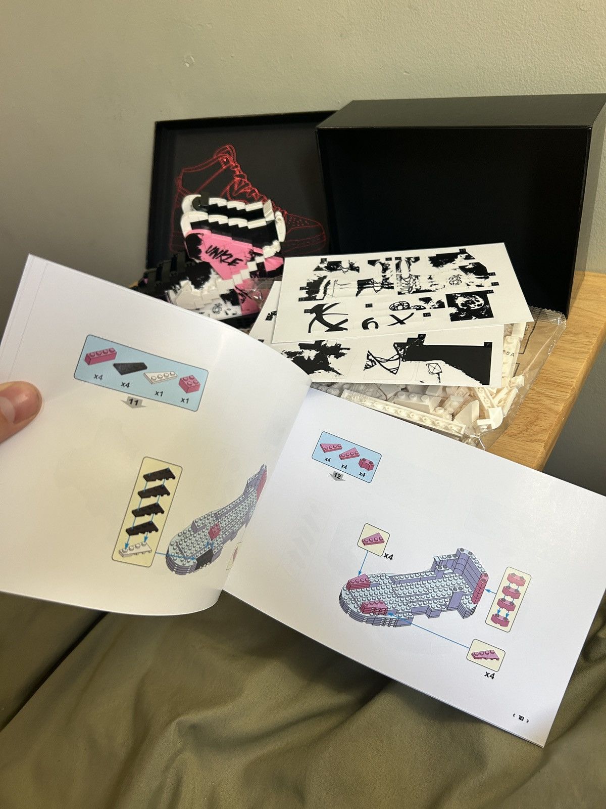 LEGO × Nike NETMAGNETISM SERIES 6 VI- Nike Dunk High SB UNKLE Kickbrick Size ONE SIZE - 2 Thumbnail