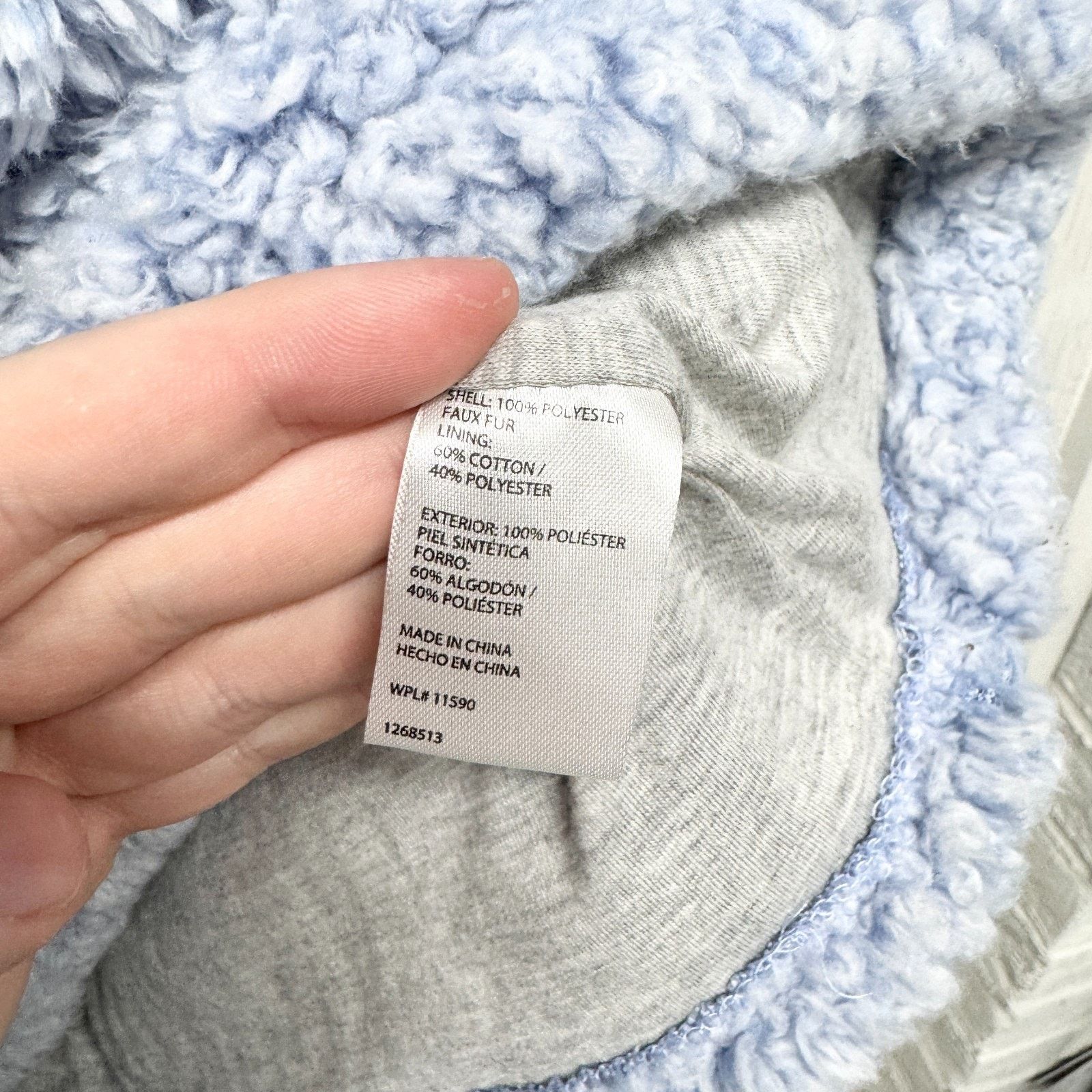 Weatherproof Weatherproof Sweater Size Large Blue Sherpa Fleece Pullover Size L / US 10 / IT 46 - 4 Thumbnail