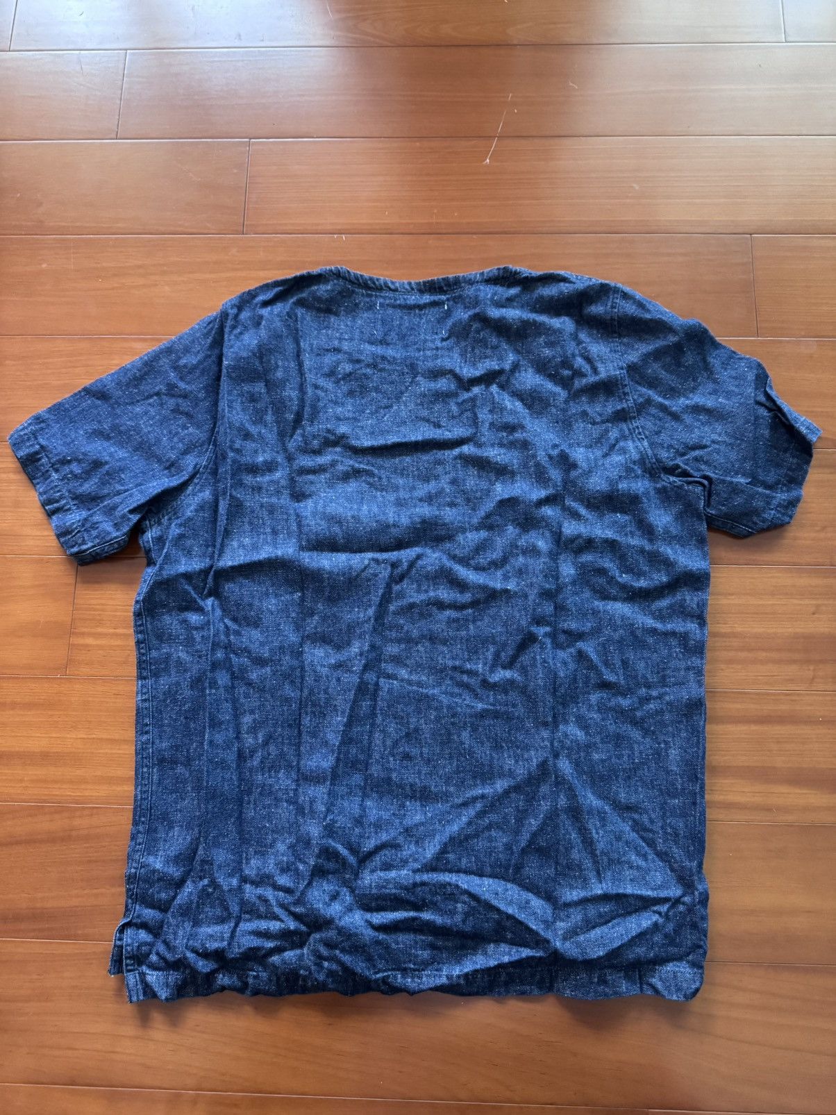 Our Legacy Our Legacy Denim Raw Tee Size US M / EU 48-50 / 2 - 2 Thumbnail
