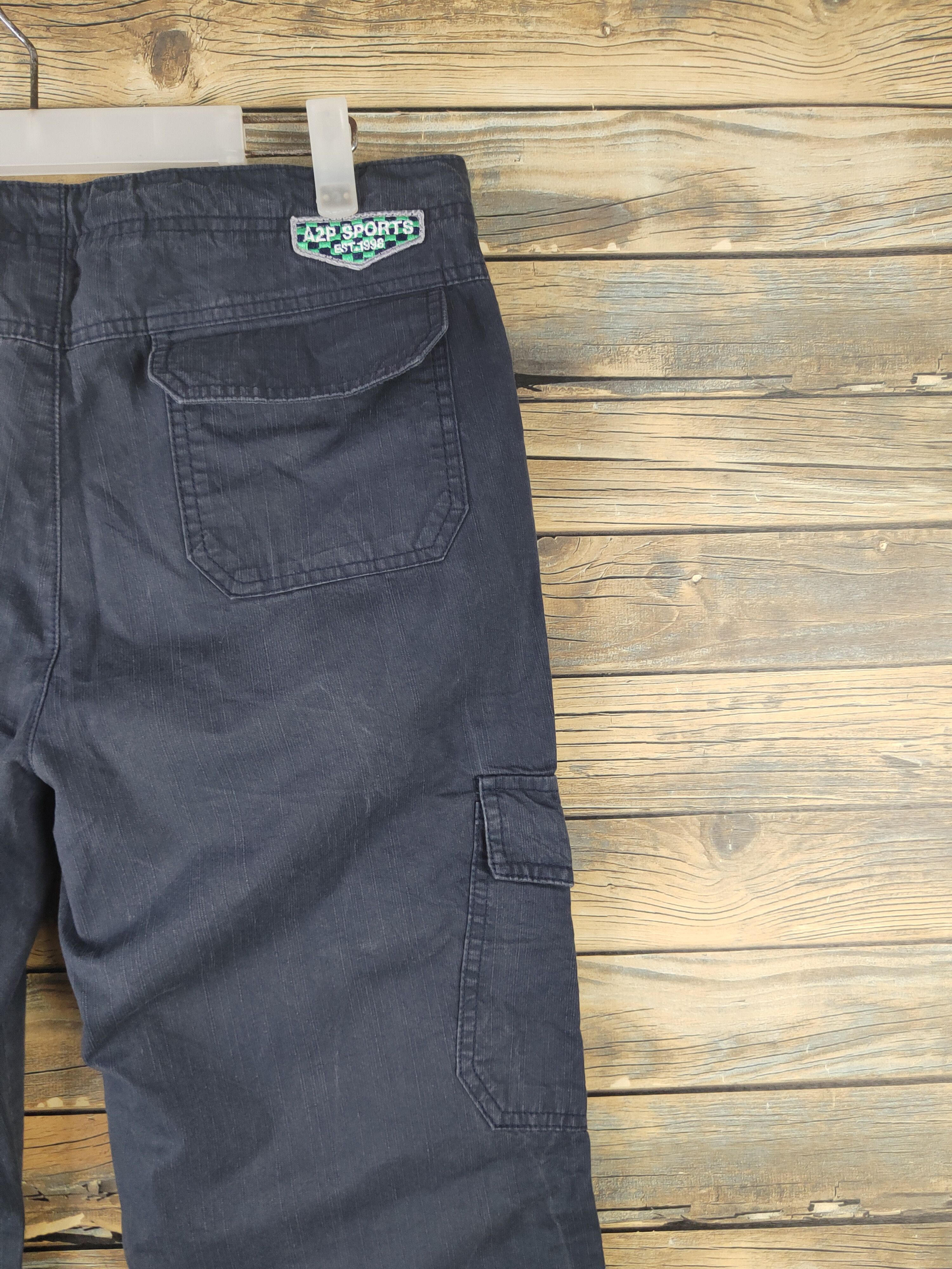Japanese Brand DL A2p Navy Multipocket Tactical Cargo Pants #1659 Size US 30 / EU 46 - 10 Thumbnail