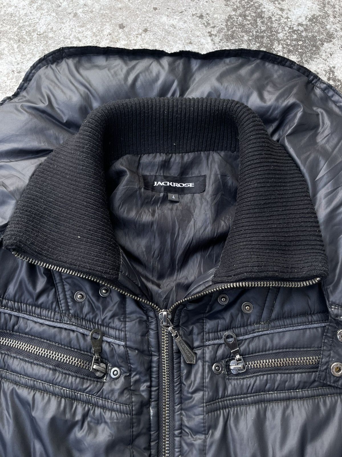 JACKROSE Vintage Jackrose Bondage Light Puffer Jacket Size US L / EU 52-54 / 3 - 5 Thumbnail