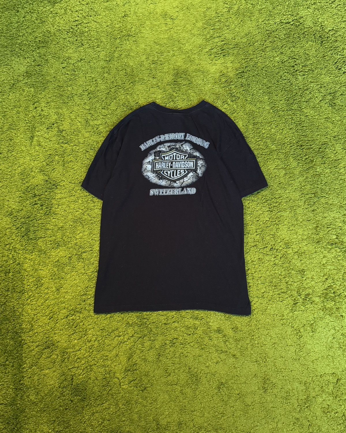 Harley Davidson × Vintage Harley Davidson vintage big logo biker t-shirt Size US L / EU 52-54 / 3 - 2 Thumbnail
