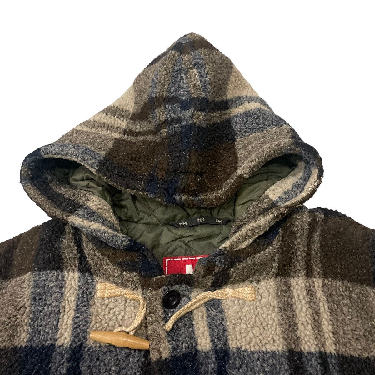 Helly Hansen Vintage Helly Hansen Duffle Fleece Hoodie Coat Jacket Size US M / EU 48-50 / 2 - 17 Thumbnail