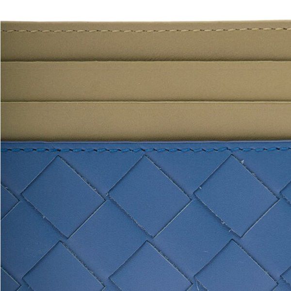 Bottega Veneta o1n1vont1124 Size: OS / Credit Card Case in Blue/Brown Size ONE SIZE - 3 Thumbnail